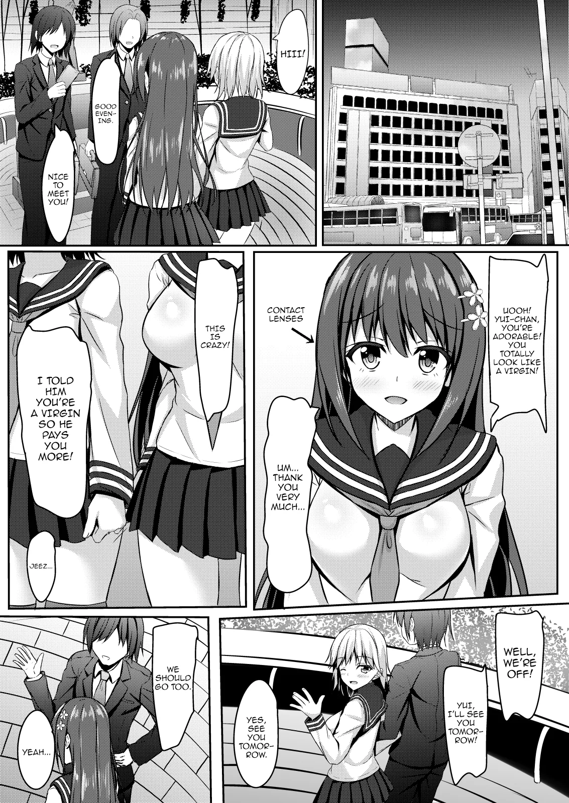 Yuutousei Jk no Himitsu no Houkago / The Exemplary Student's Secret After-School Activities page 7 full