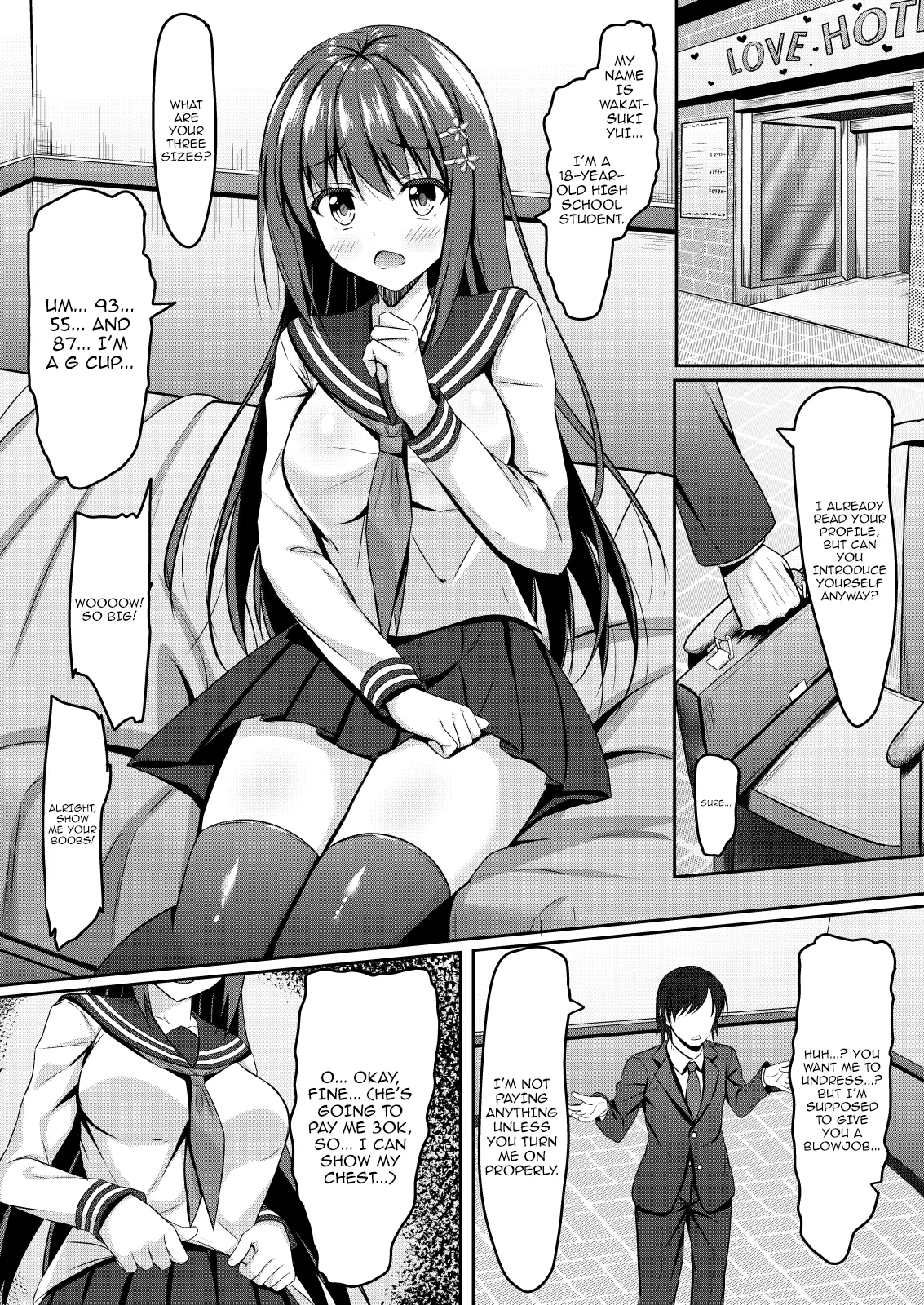 Yuutousei Jk no Himitsu no Houkago / The Exemplary Student's Secret After-School Activities page 8 full