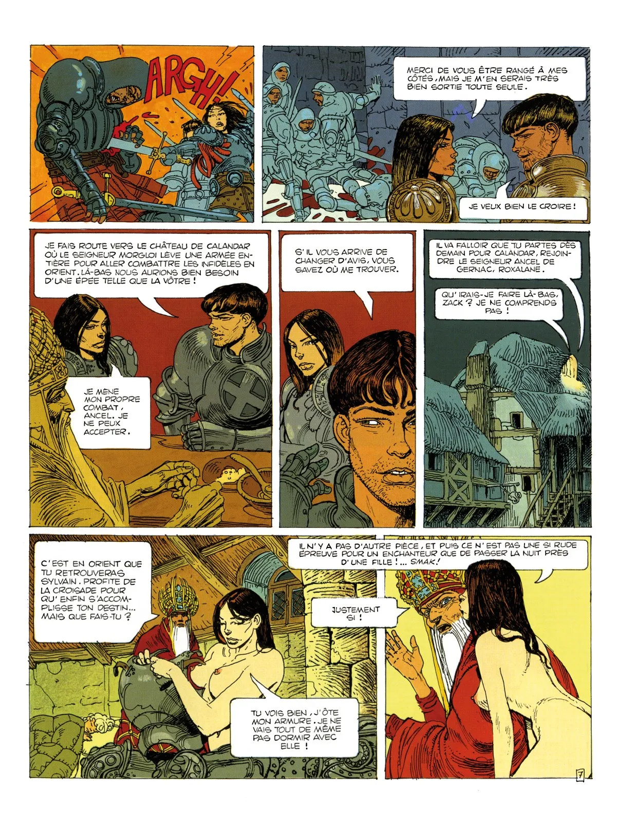 Roxalane #02 -  Les quatre chevaliers de pierre page 10 full