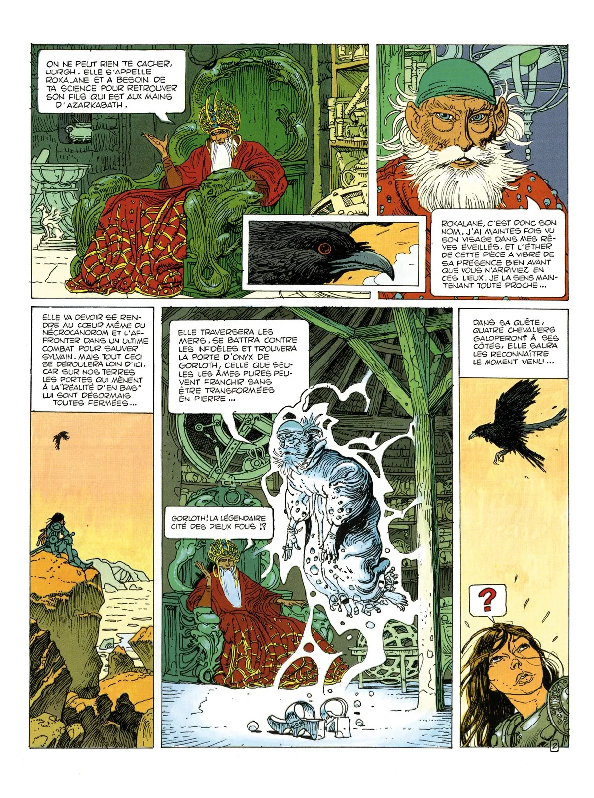 Roxalane #02 -  Les quatre chevaliers de pierre page 5 full