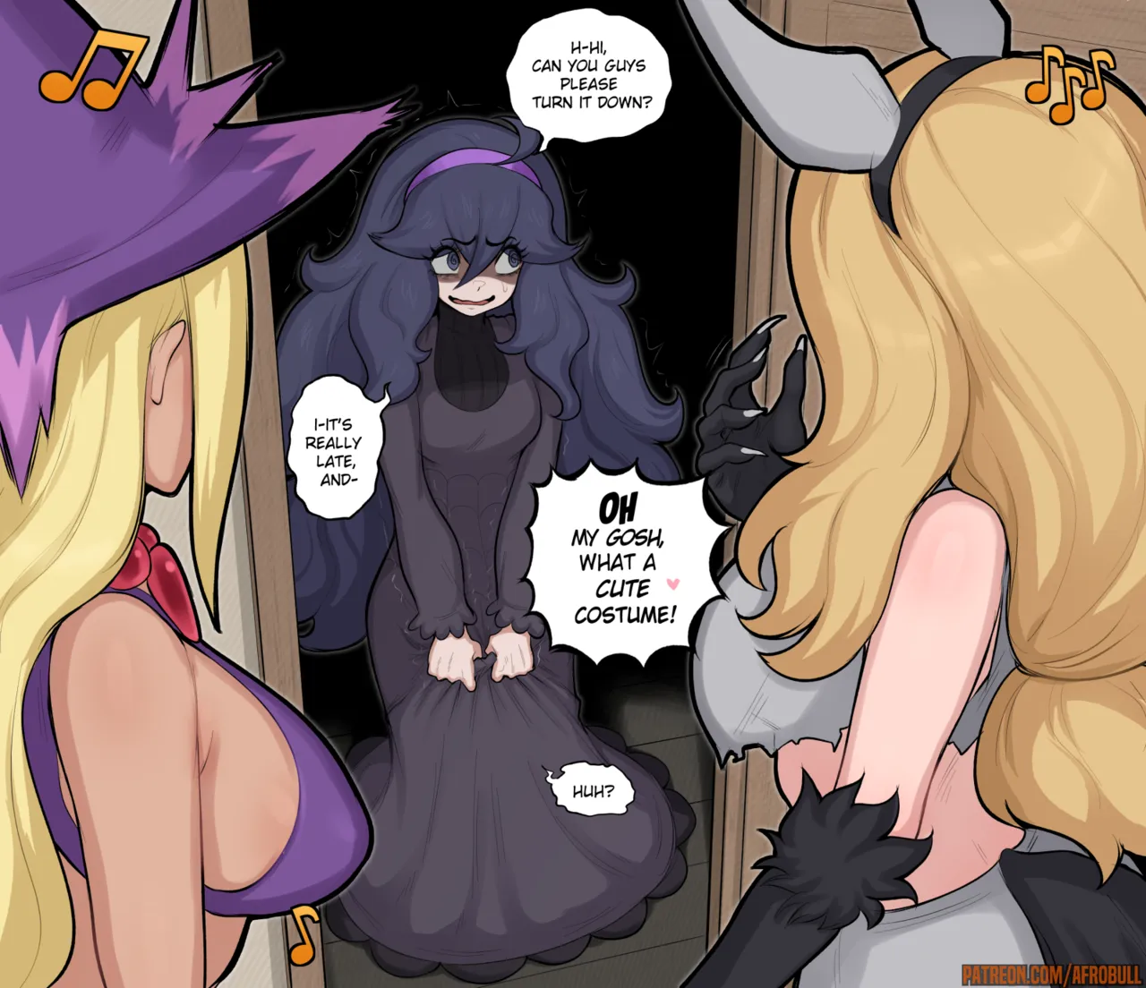 Hex Maniac Halloween page 1 full