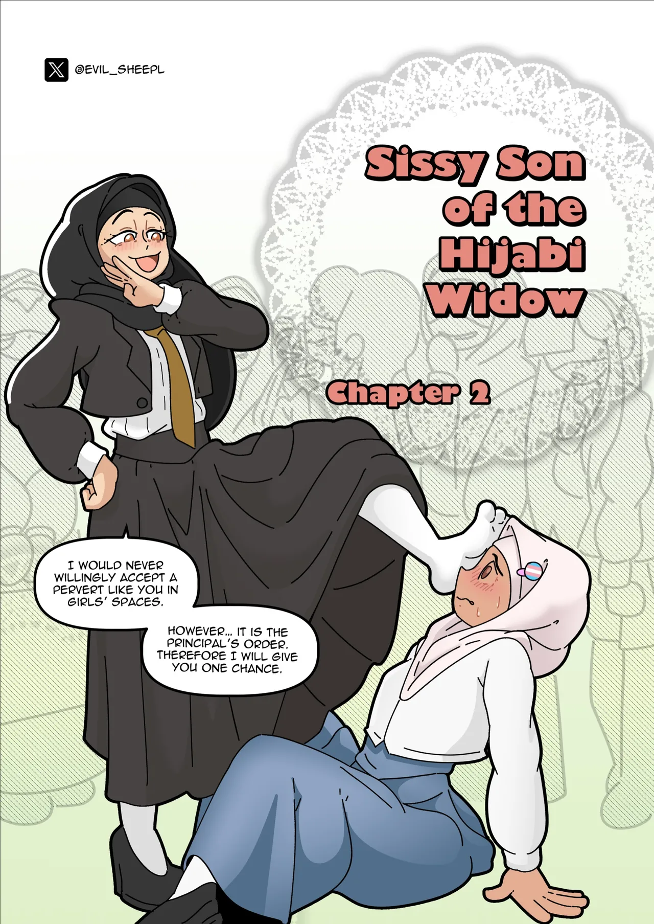 Sissy Son of the Hijabi Widow 2 page 1 full