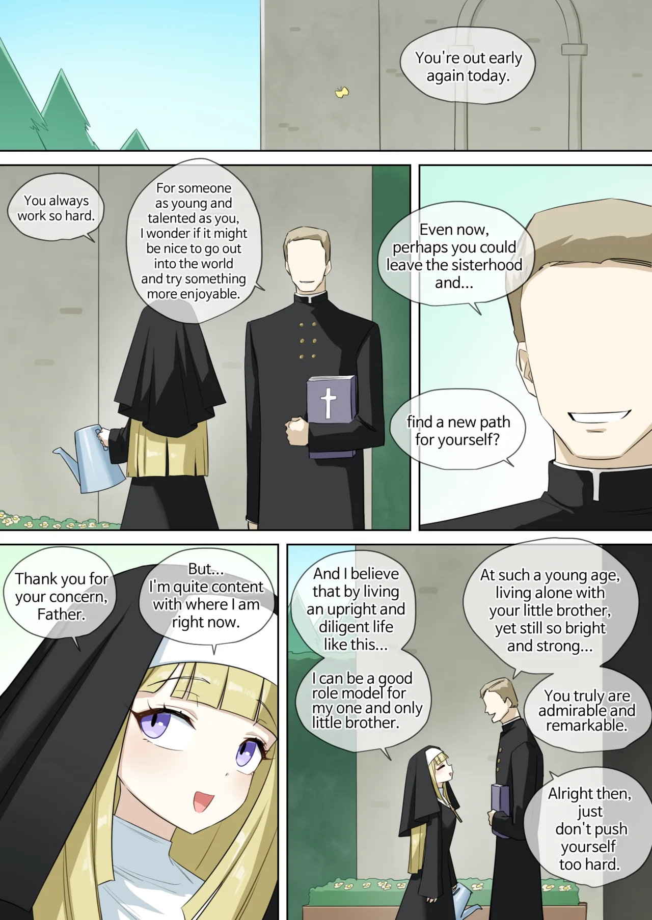 The Nun Who tricks her Sibling page 3 full