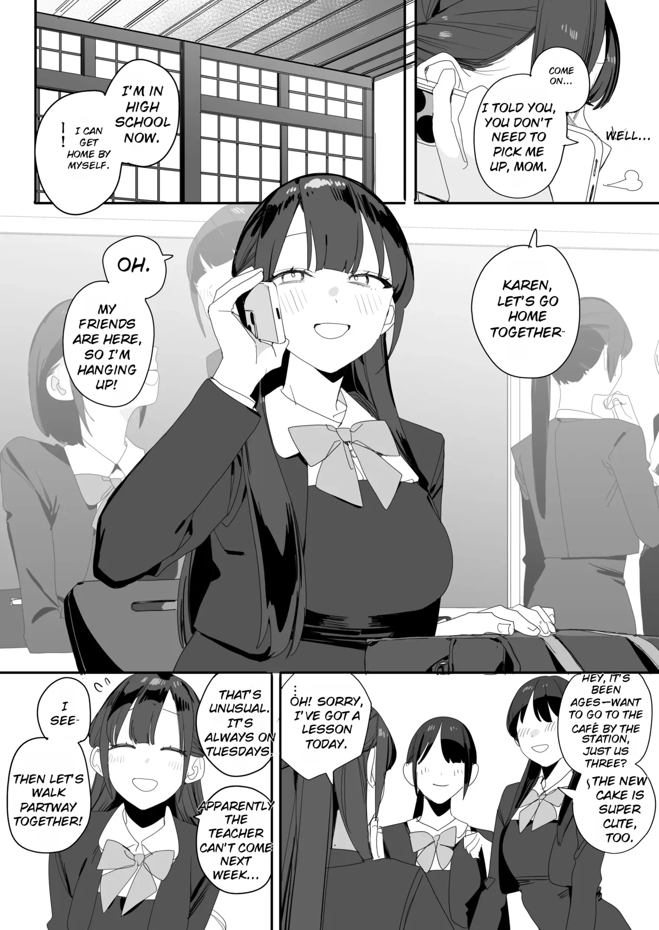 The Story of How the Sheltered Young Lady from the Ajisai Family Is Made to Work Overtime to Satisfy Sexual Desires page 2 full