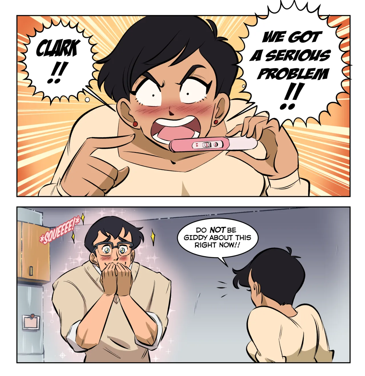 supermans fantasy  Full comic page 9 full