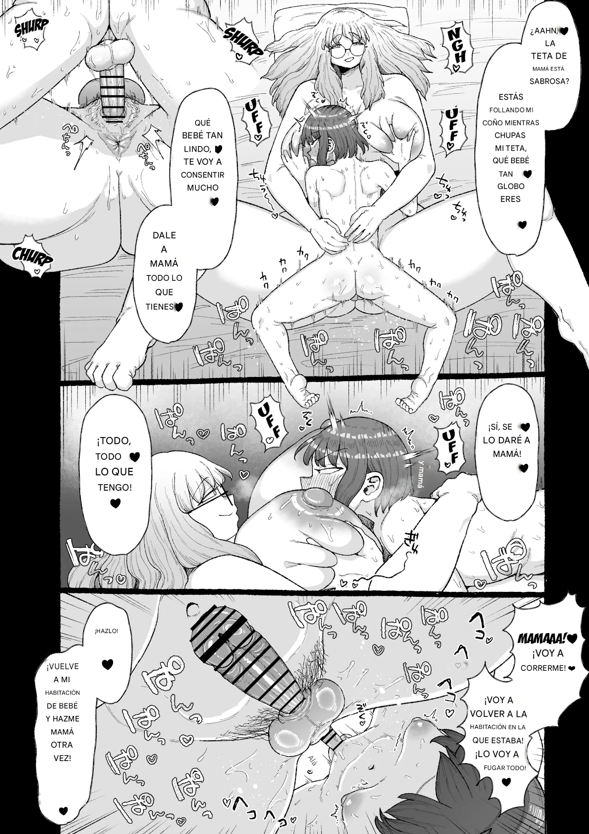 Ogya Babu Charisma Shachou no Mesu Ochi Futanari Homo Chinpo Sandwich page 10 full
