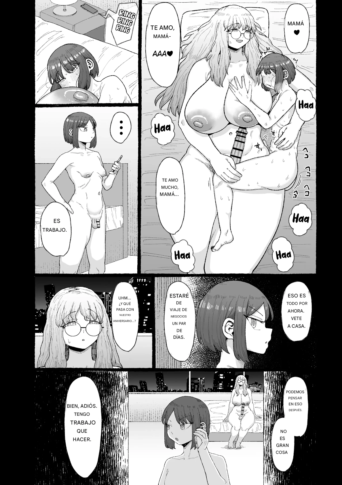 Ogya Babu Charisma Shachou no Mesu Ochi Futanari Homo Chinpo Sandwich page 12 full