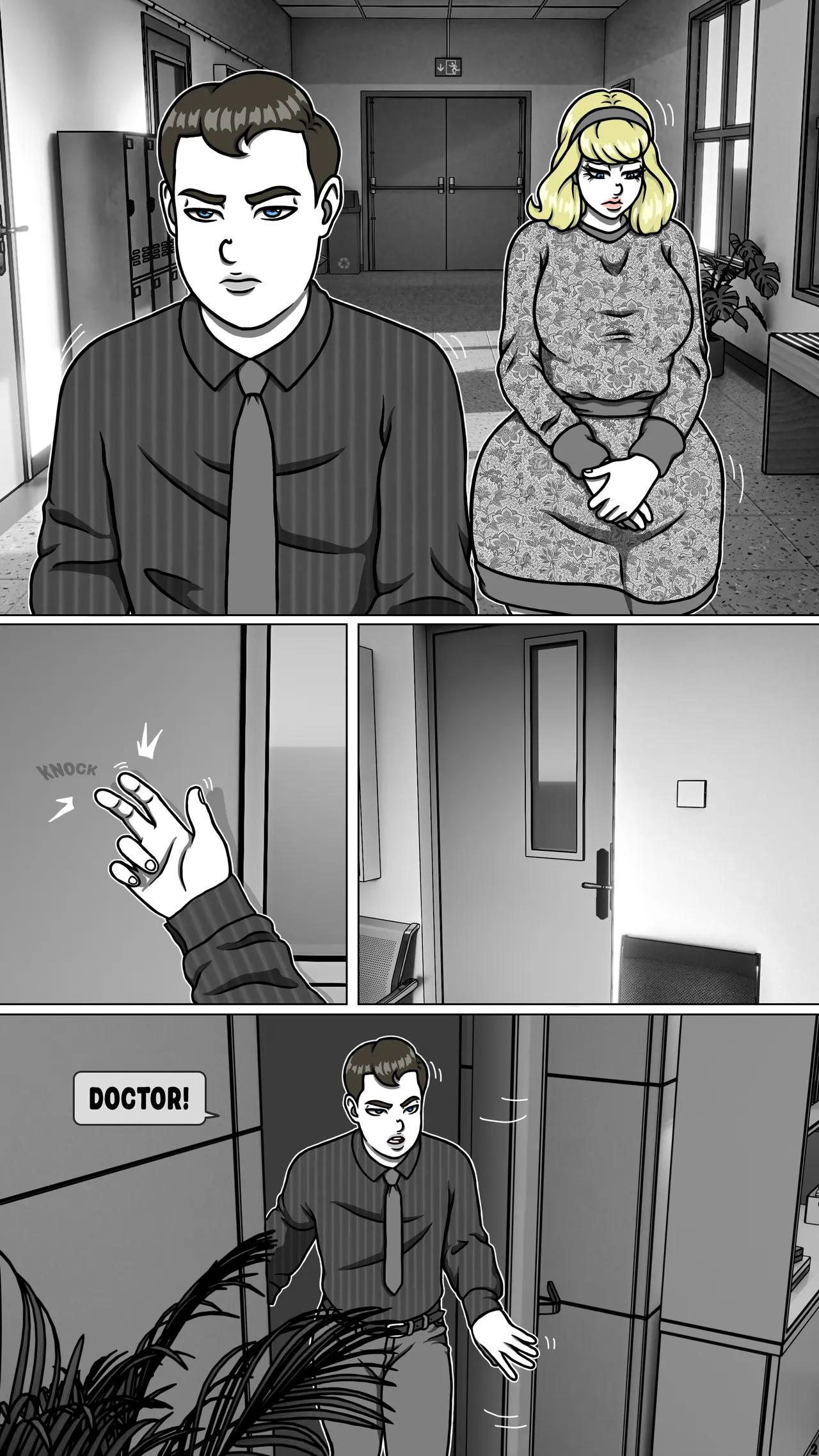 Humbled by a futa doctor pages 1...16 page 3 full