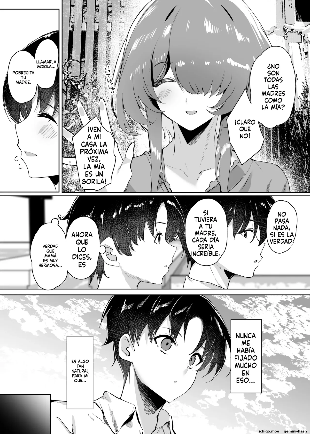 Hatsukoi no Kaa-san ni Dekachin Doutei o Sasagete Boku no Aka-chan o Harande Morau made no Hanashi  MTL page 3 full