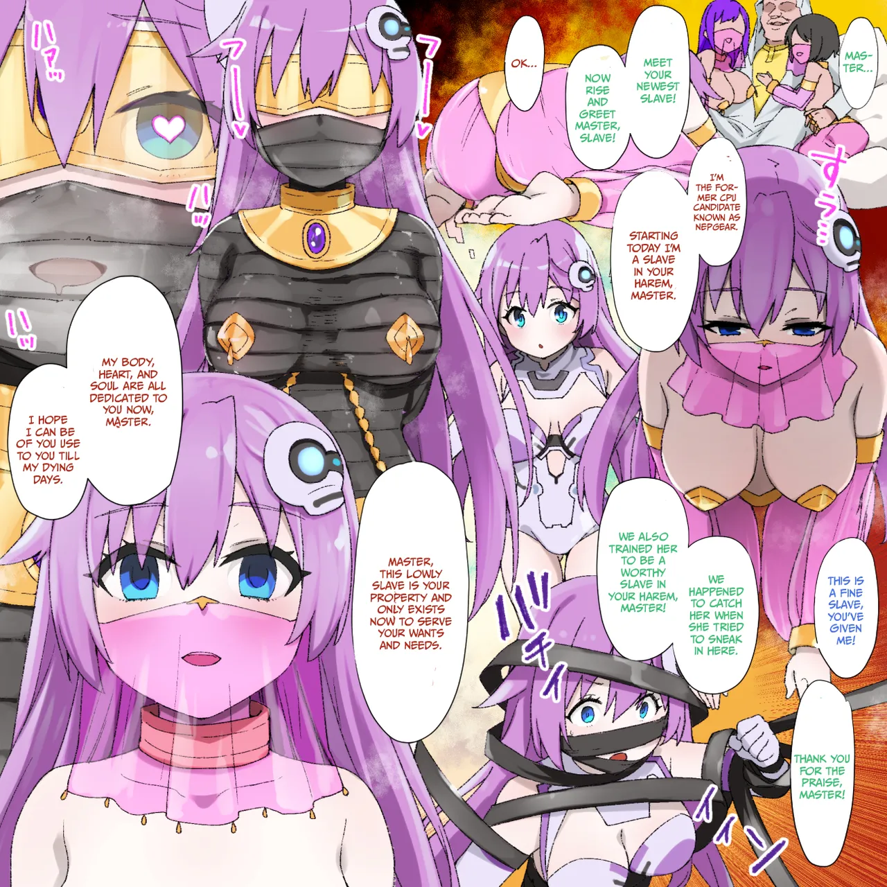 Purple Sister  Brainwashing page 2 full