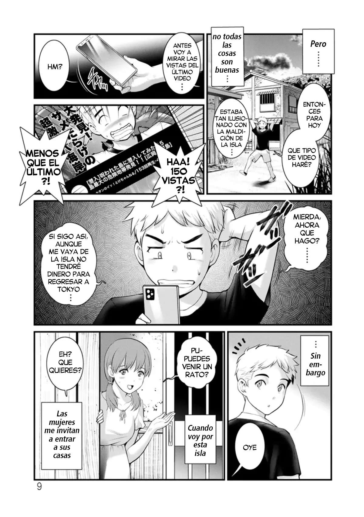 Meshibe no Nomikomi yuku Hate ni • Meshibe no Sakihokoru Shima de 2 | Una Isla donde florecen los Pistilos 2 page 9 full