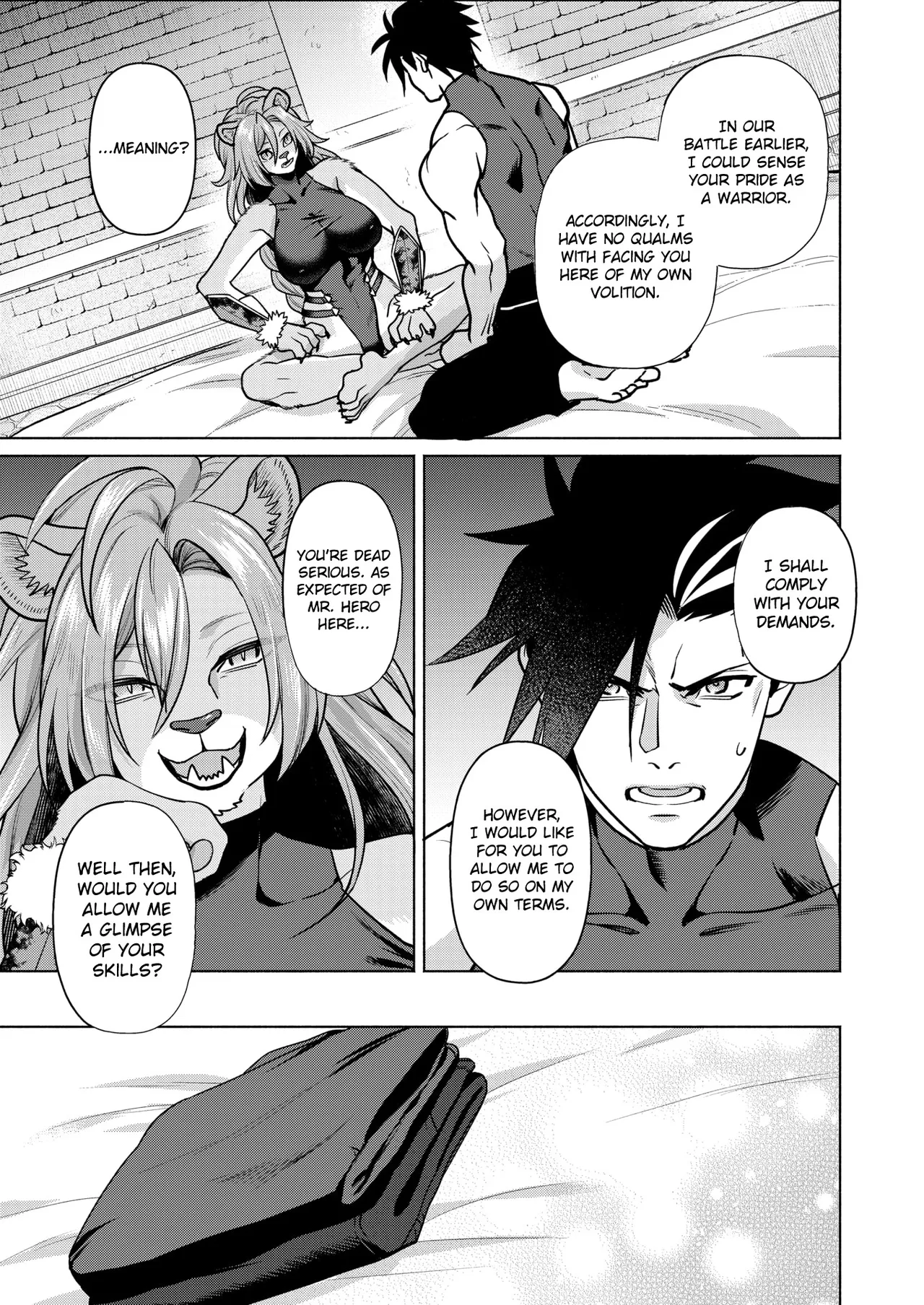 Shishi to Yuusha no Ishuzoku Kouryuu | The Lion And The Hero's Interspecies Exchange page 7 full