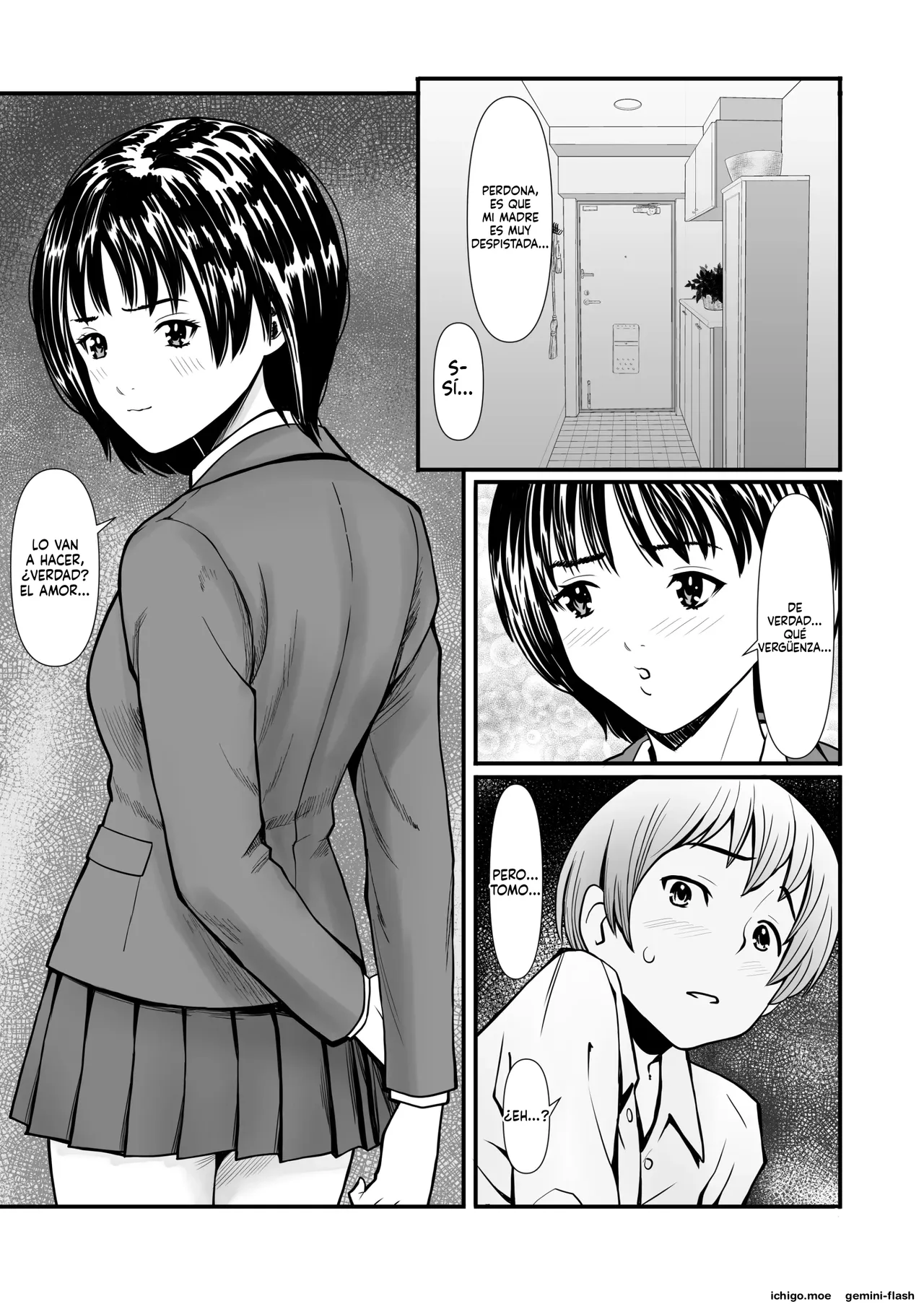 Kindan no oyako ninshin manshon wa haramase tengoku  MTL page 4 full