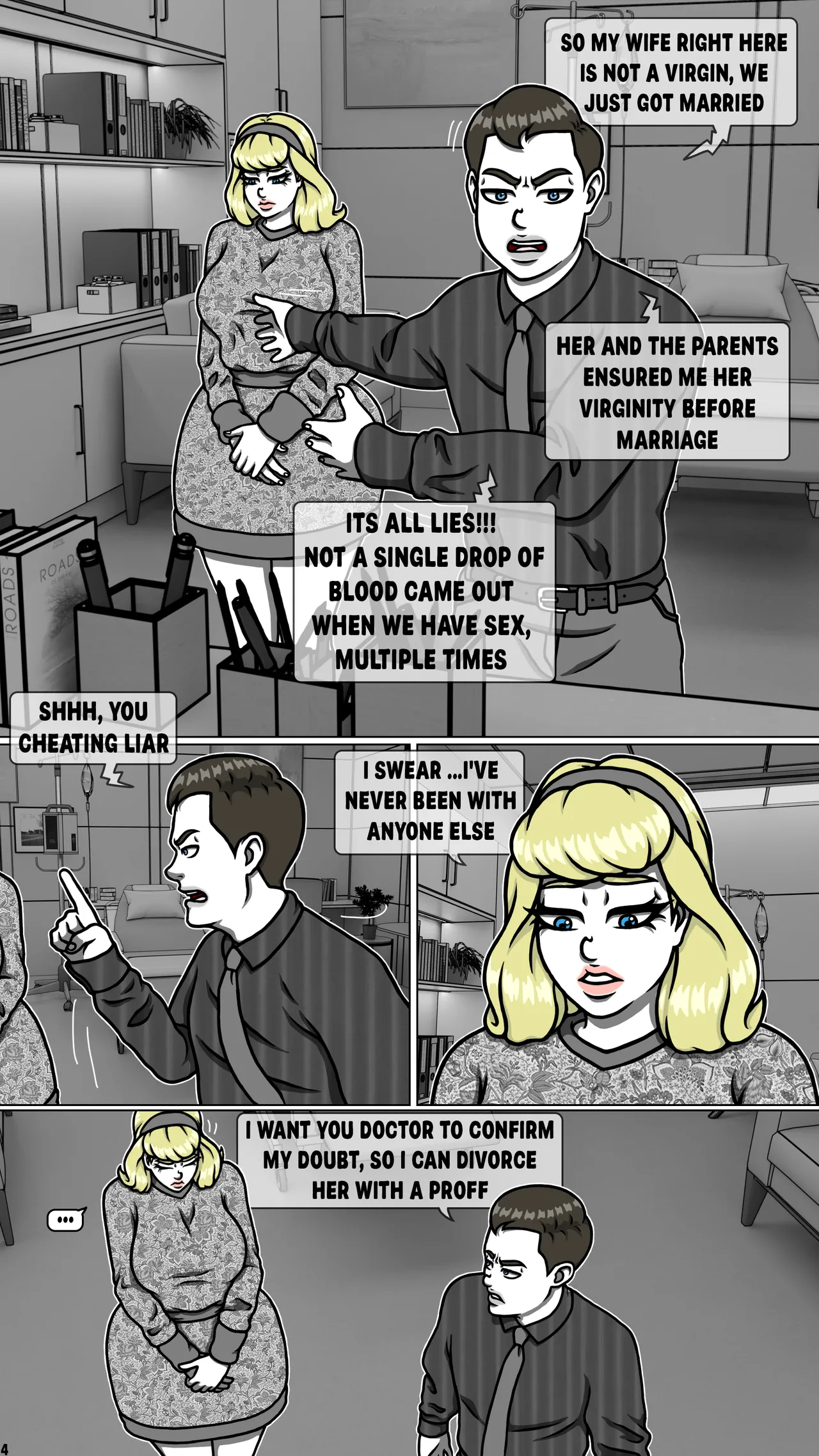 Humbled by a futa doctor page 5 full