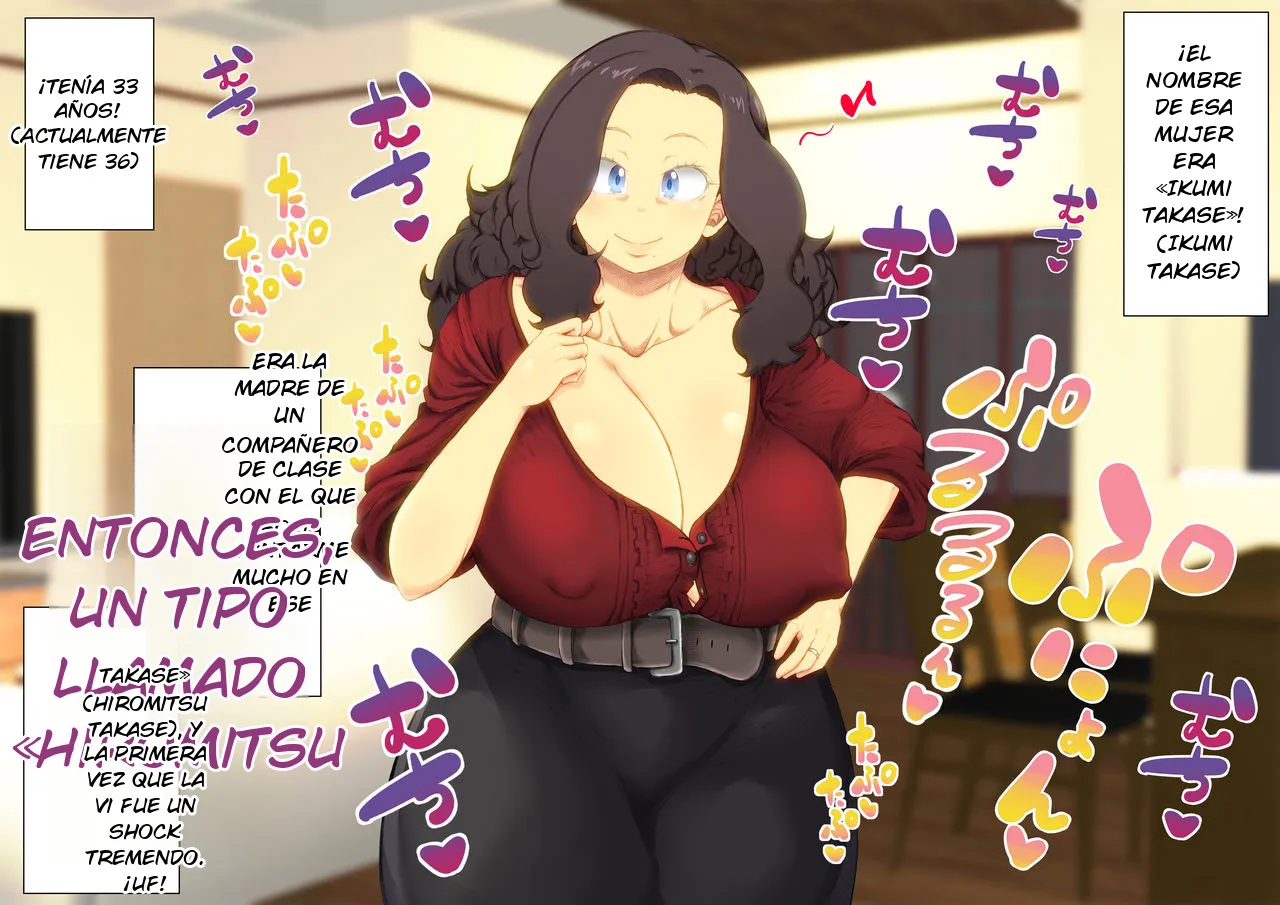 Sexy sugiru Yuujin no Hahaoya o Netotta Toki no Hanashi. | LA HISTORIA DECUANDO ME ACOSTÉ CON LA MADRE DEMASIADO SEXY DE MI AMIGO. page 5 full