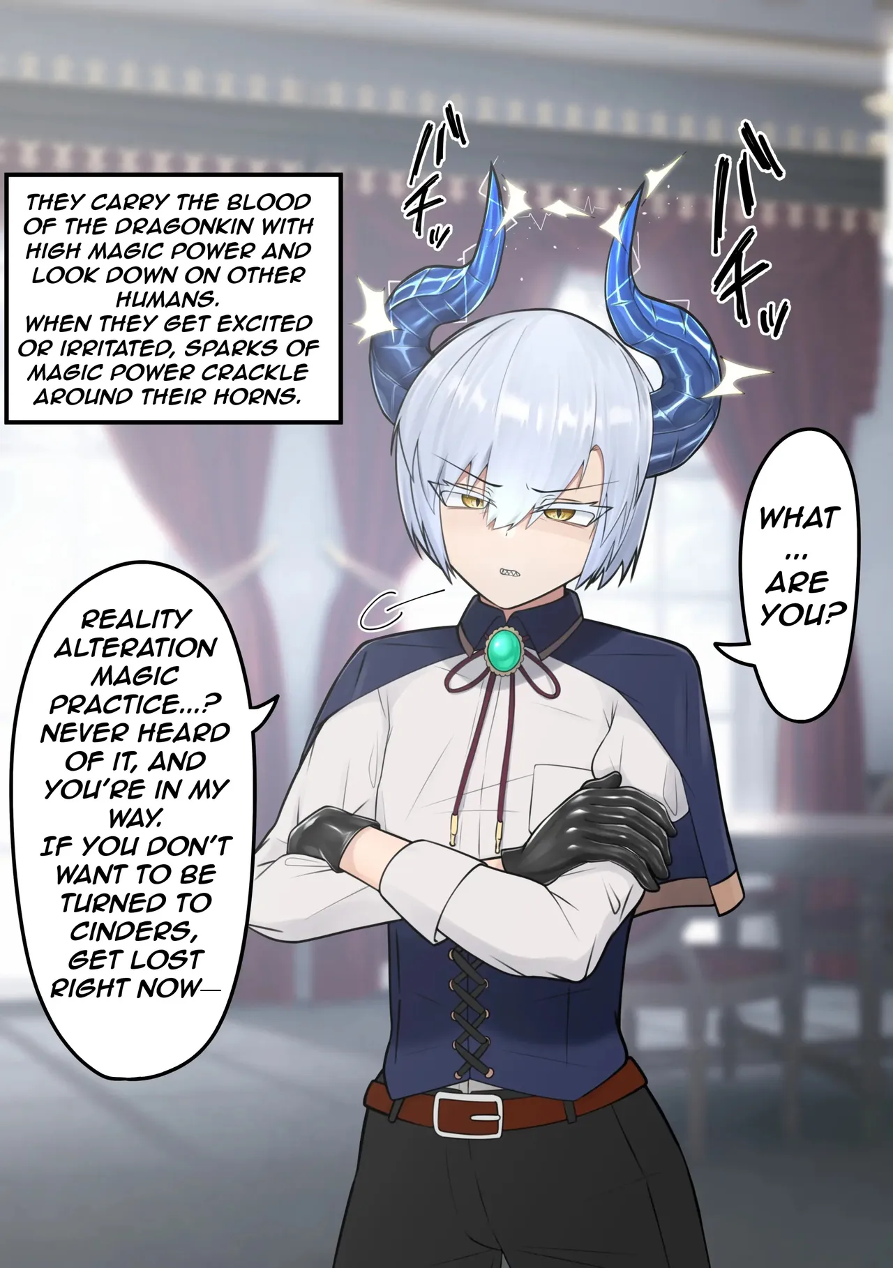 Reality-Warping Gender Swap Magic page 1 full