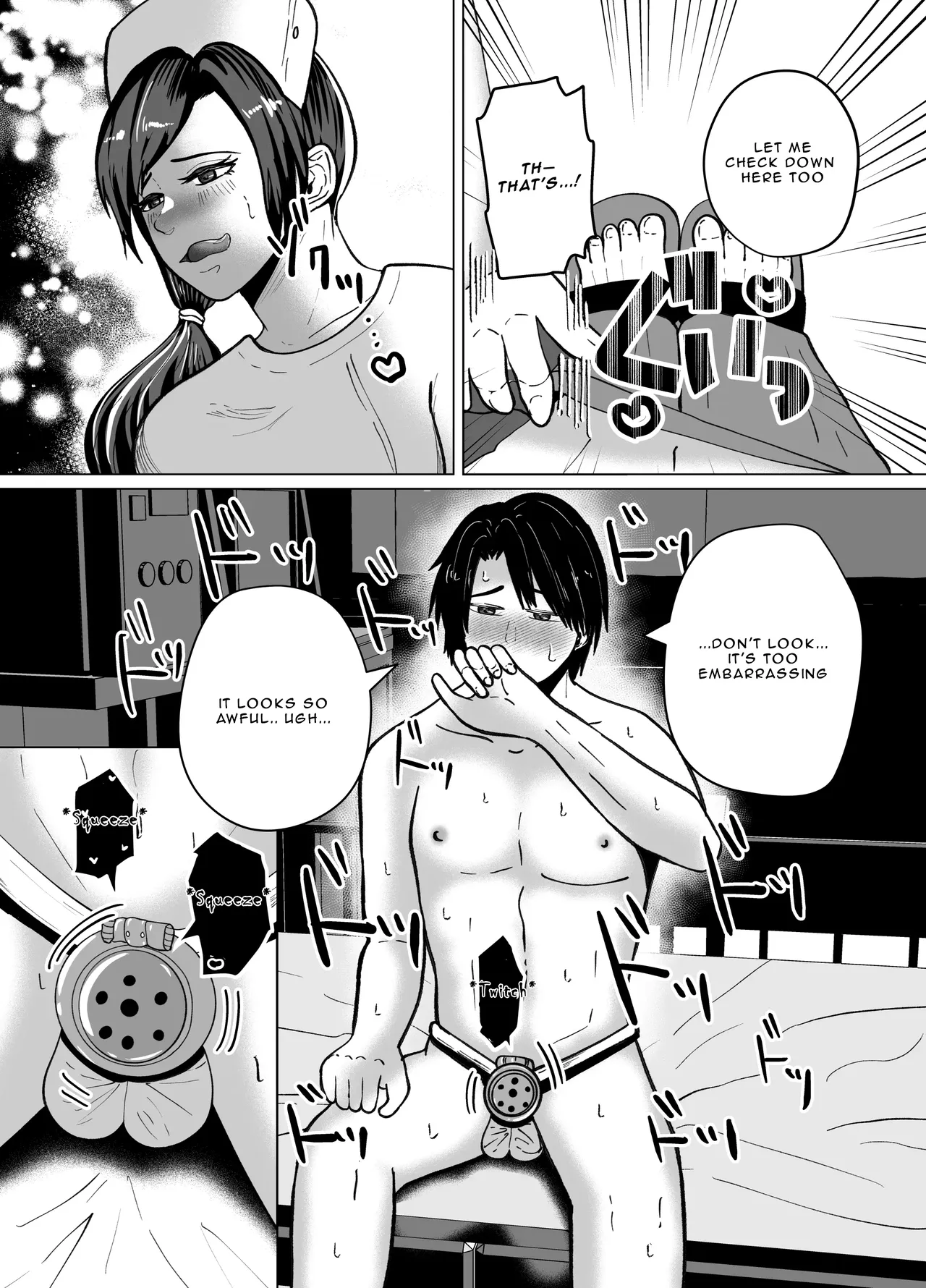 Nurse Onee-san's Masochist Examination Test page 11 full