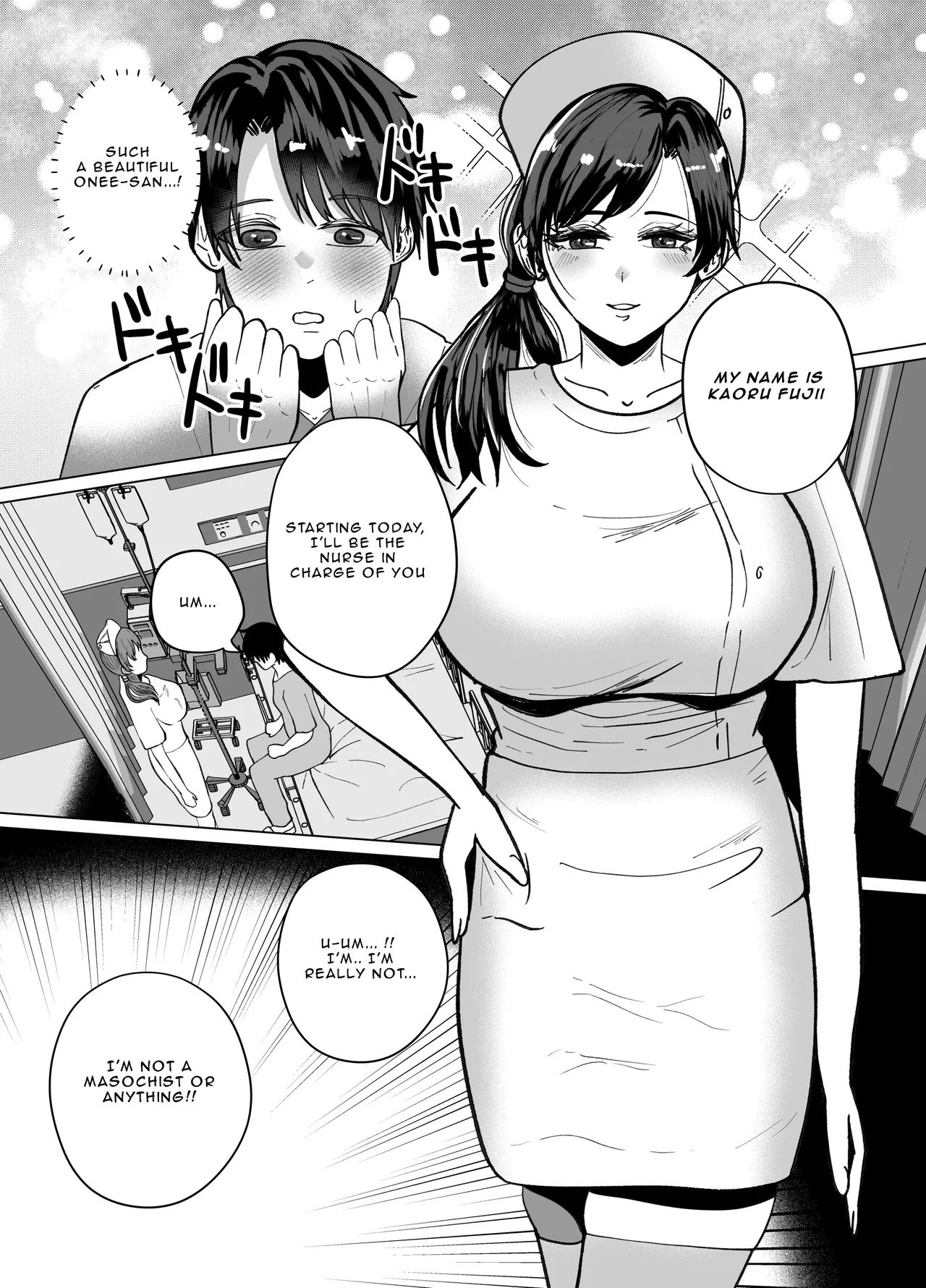 Nurse Onee-san's Masochist Examination Test page 8 full
