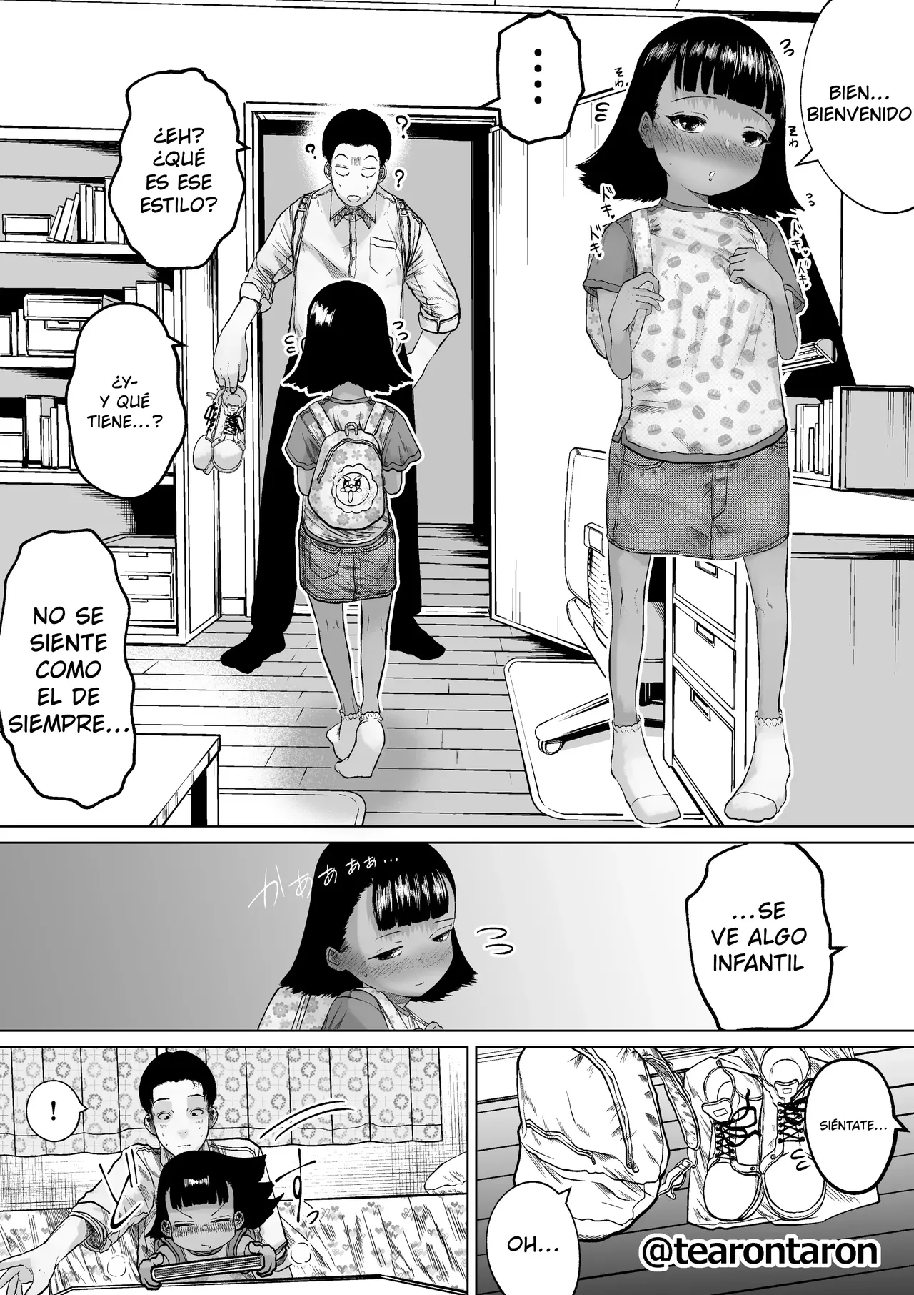 Gakkou de Ichiban Shinchousa no aru Couple no Hanashi｜La Historia de la Pareja con Mayor Diferencia de Estatura de la Escuela page 12 full