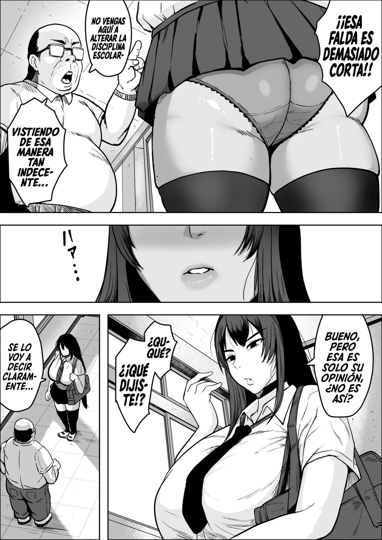 Chuunen Kyoushi ni Wakaraseareta Reishoukei Dekachichi Gal｜La Gyaru Fría De Enormes Tetas Que Fue Puesta En Su lugar Por Su Profesor de Mediana Edad page 3 full