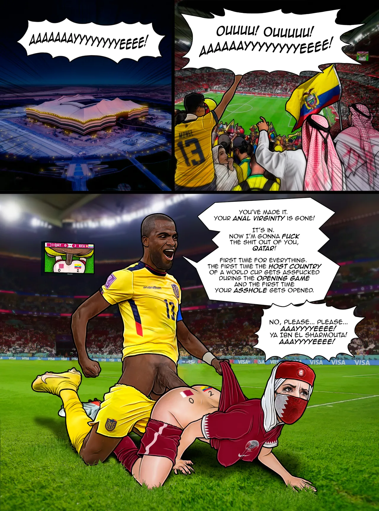 FIFA World Cup Qatar 2022 - Soccer Hentai page 2 full