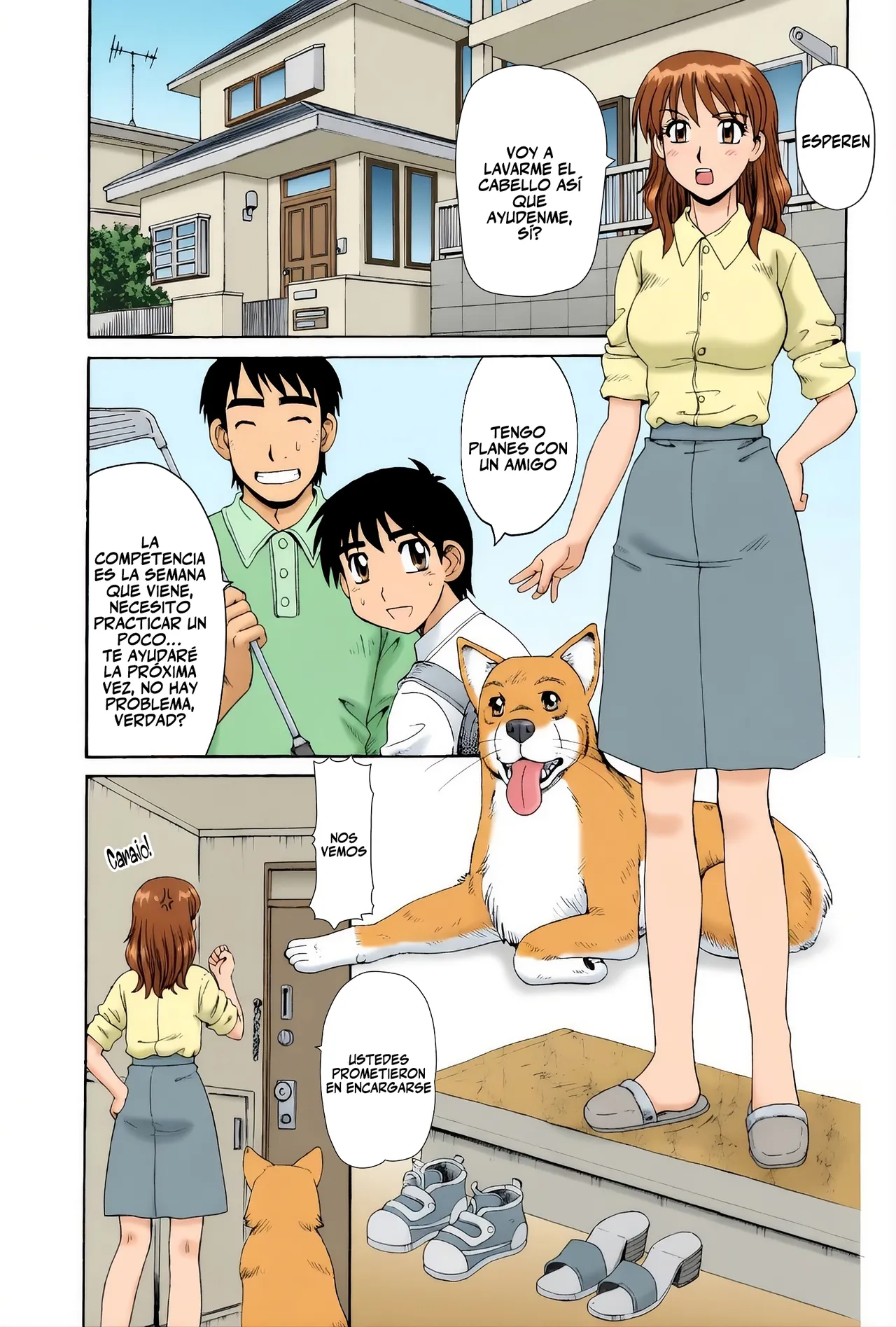 Wanko no Osewa - cuidando al perro page 1 full