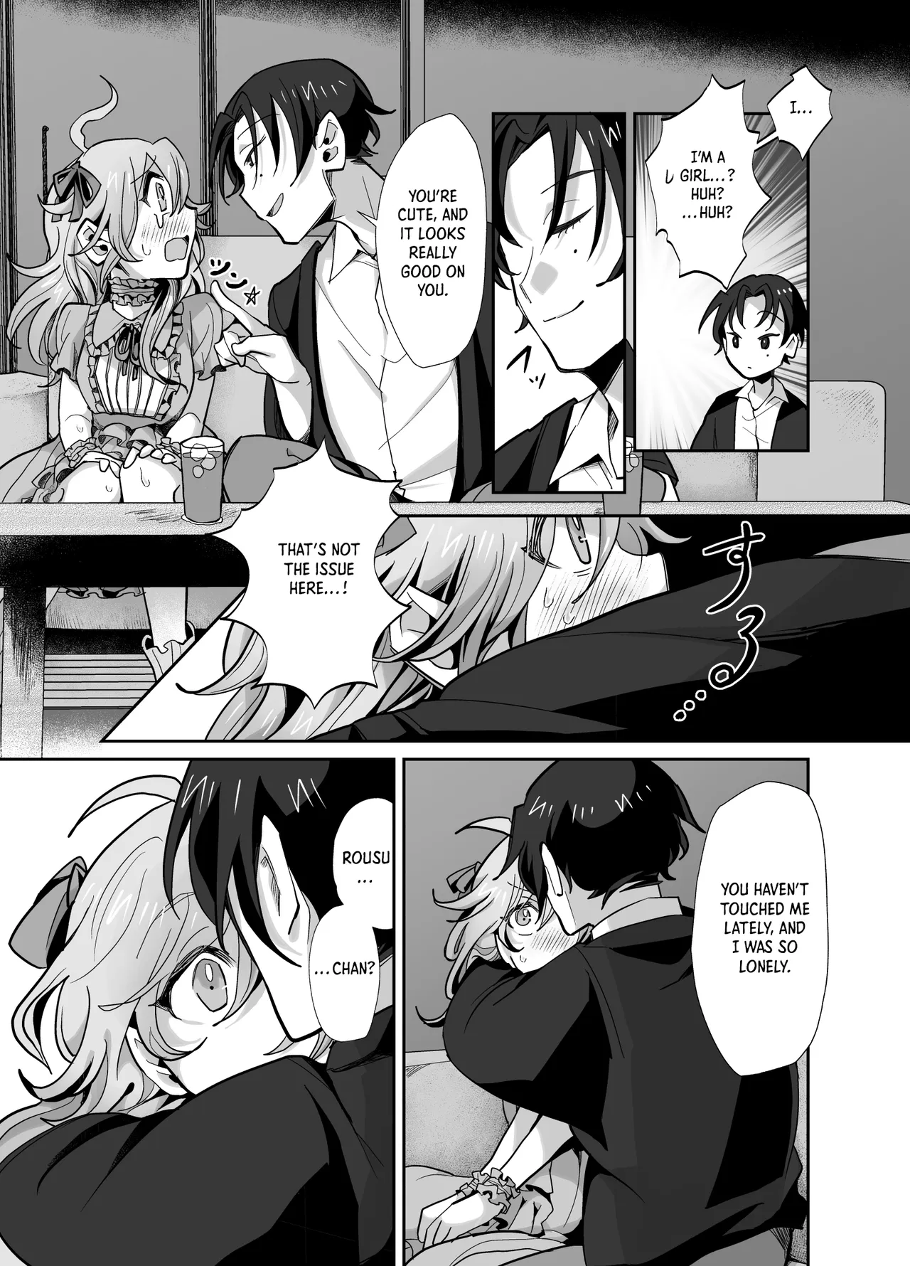 Trans Couple ~Ore ga Onna de Kanojo ga Otoko~｜Trans Couple -I'm the Girl and My GF is the Guy- page 12 full