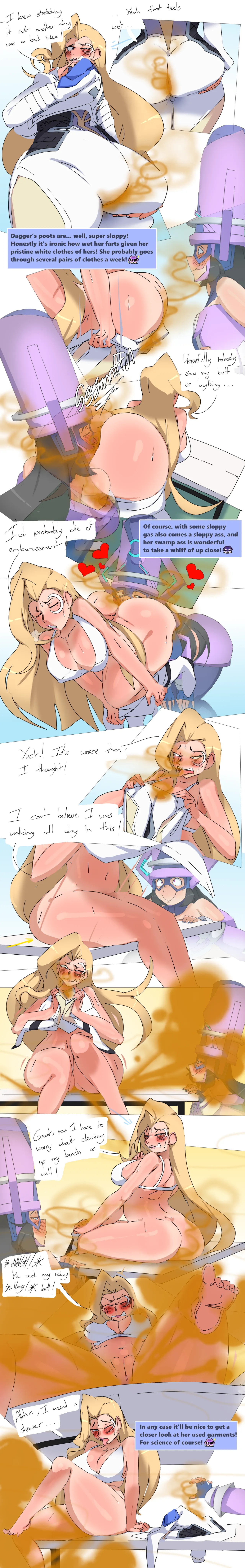 Galacta Sniffing the Marvel Girl's Farts page 9 full