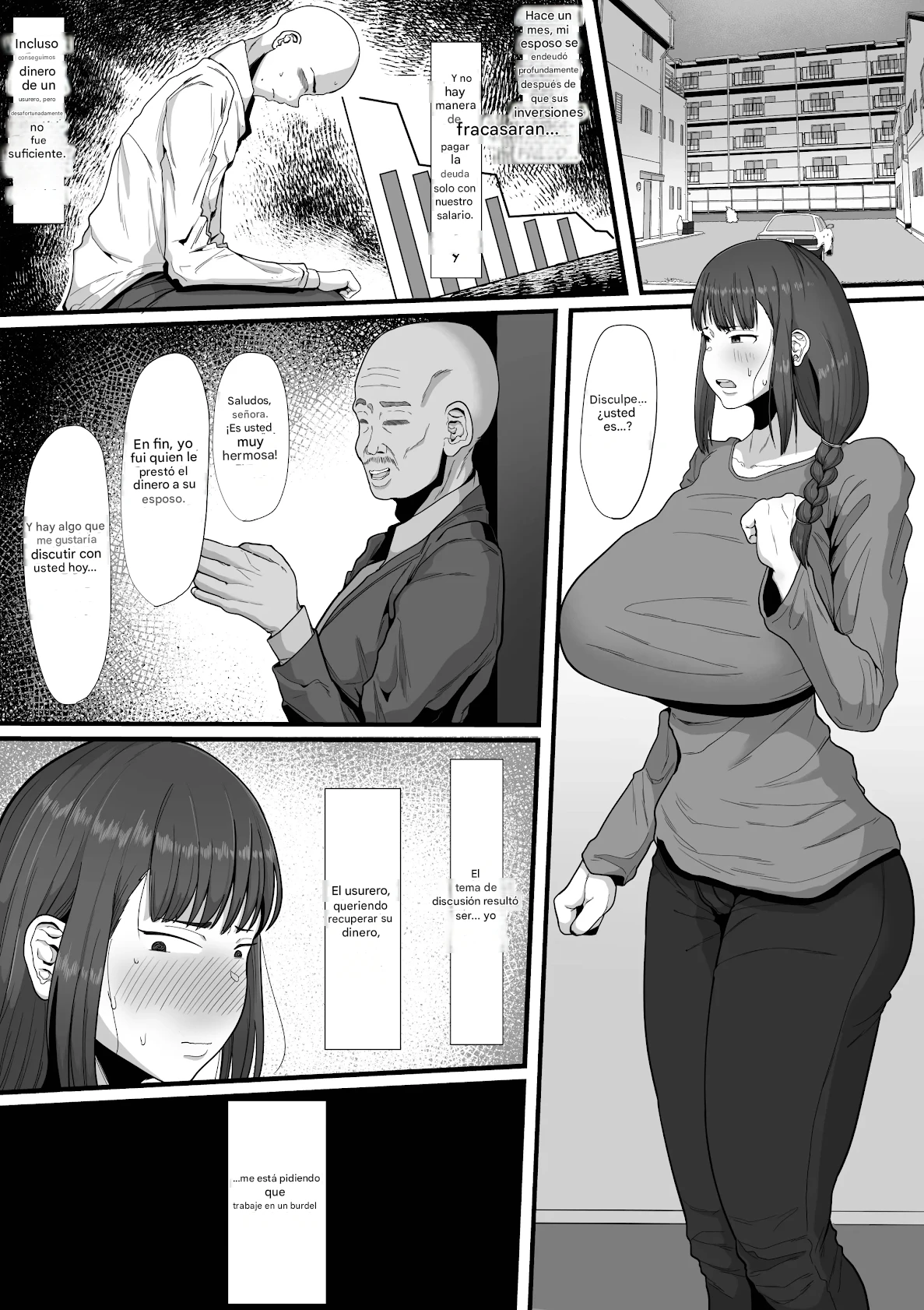 Naa... Ashita kara Fuuzoku de Hataraite Kurenai ka -Futanari Hitozuma Fuuzoku Ochi- Español page 3 full