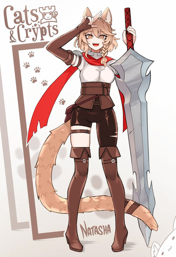 [various] Natasha (Cats & Crypts) cover