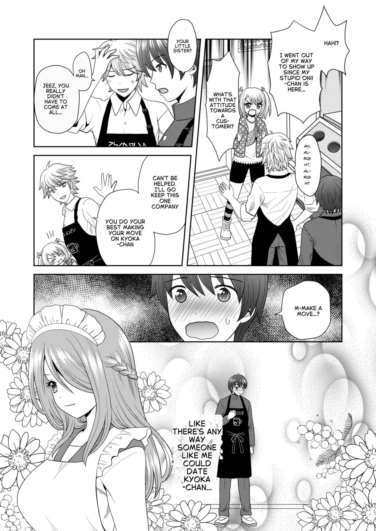 A group of boys and girls switch places at the school festival!! page 7 full