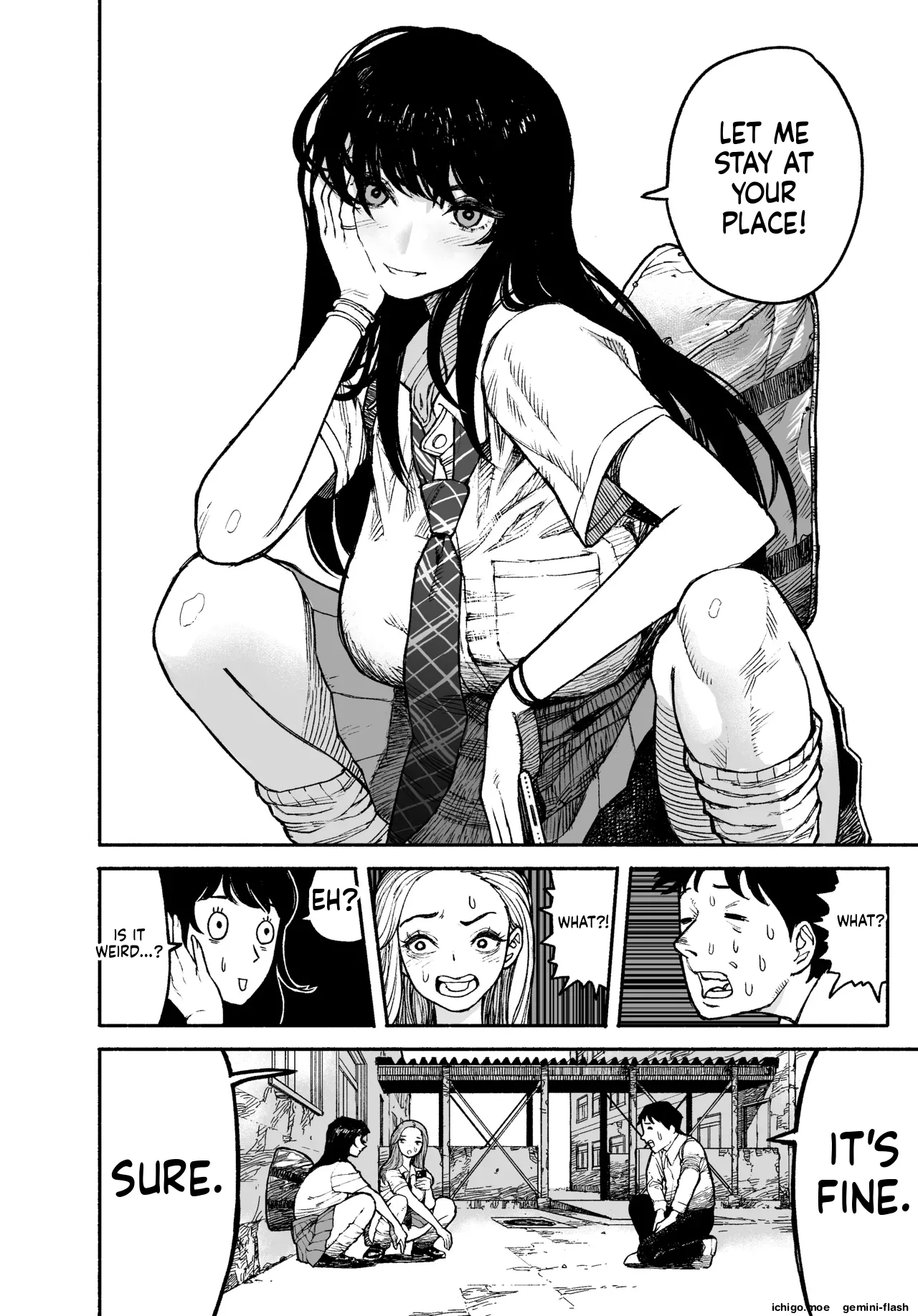 Gyaru ga Tomari ni Kita node Nakadashi Hachi Sasete Moratta Hanashi. | A Gal Stayed Over, So I Got to Cum Inside Her. page 6 full