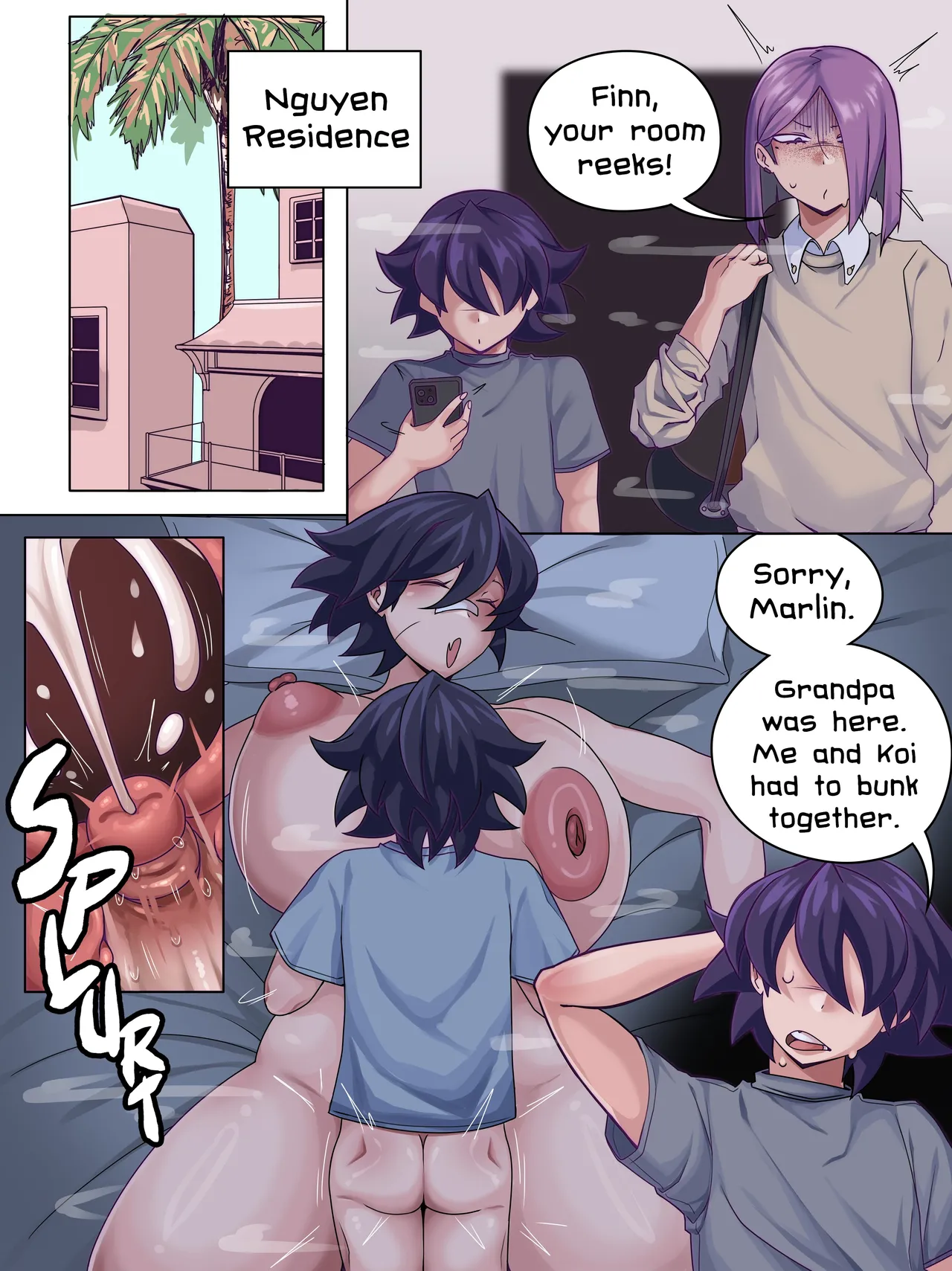 Auntie-Hole!! - Tales from NGCC page 4 full