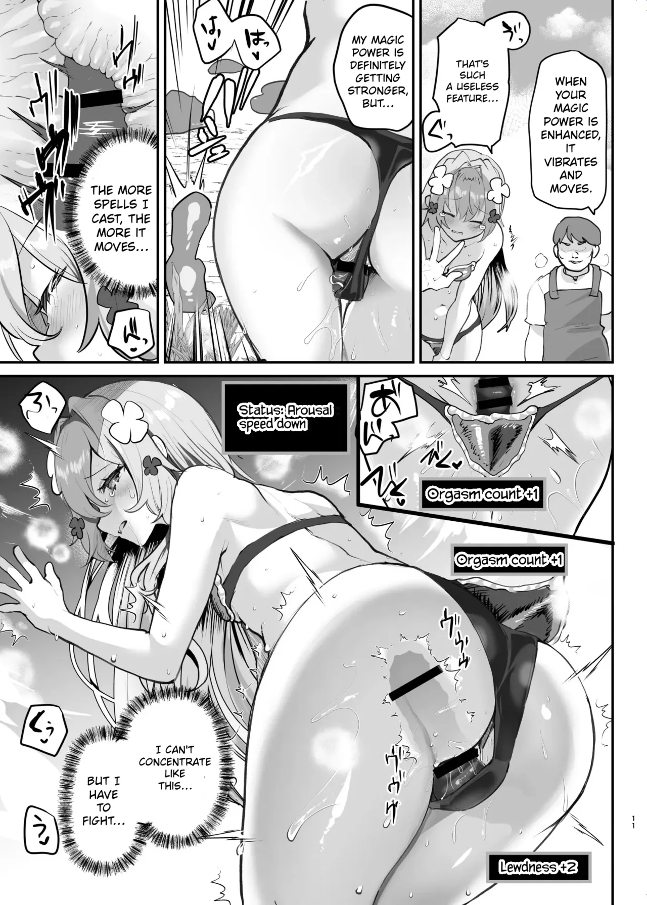 When I Got Reincarnated as the Heroine of an Erotic RPG After TS… Chapter 2: Brothel Arc page 12 full