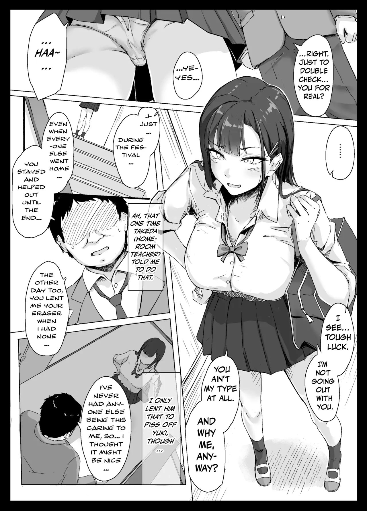 Namaiki Gal wa Kimowota ni Sakaratenai | The Cheeky Gyaru Can't Defy the Creepy Otaku page 3 full