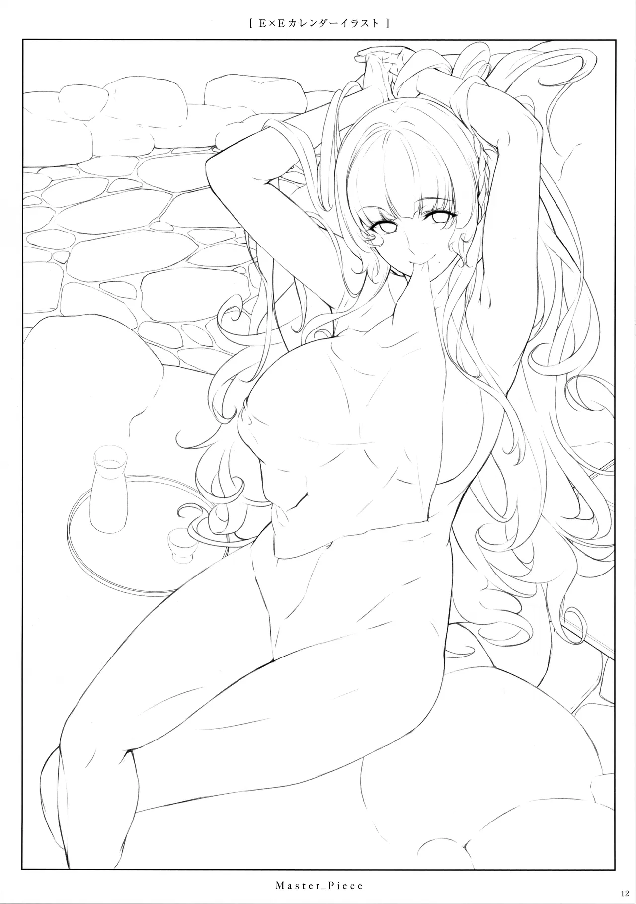 Master Piece -MIRA- NANAO Line Art Works page 12 full