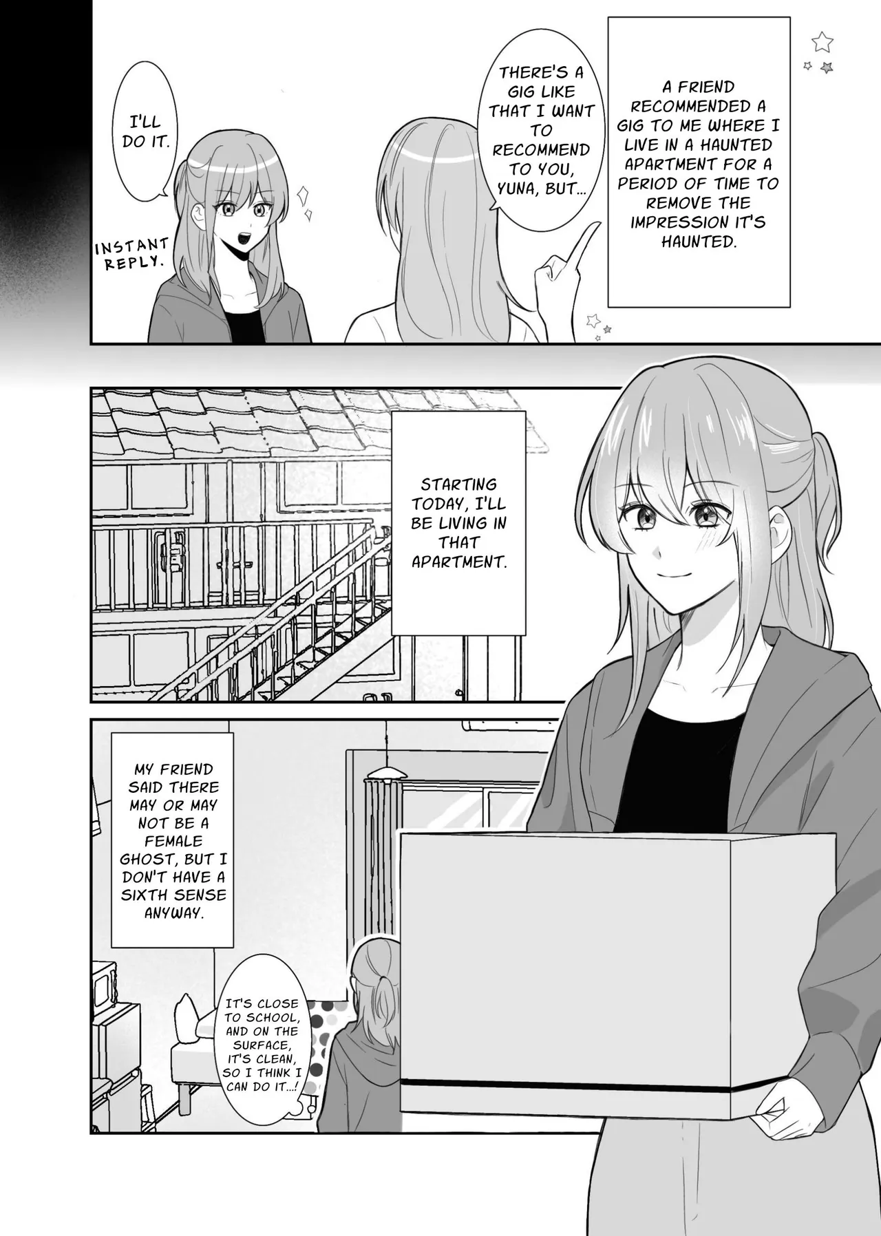 Yuurei-san ni Semerareru | Touched By A Female Ghost page 3 full