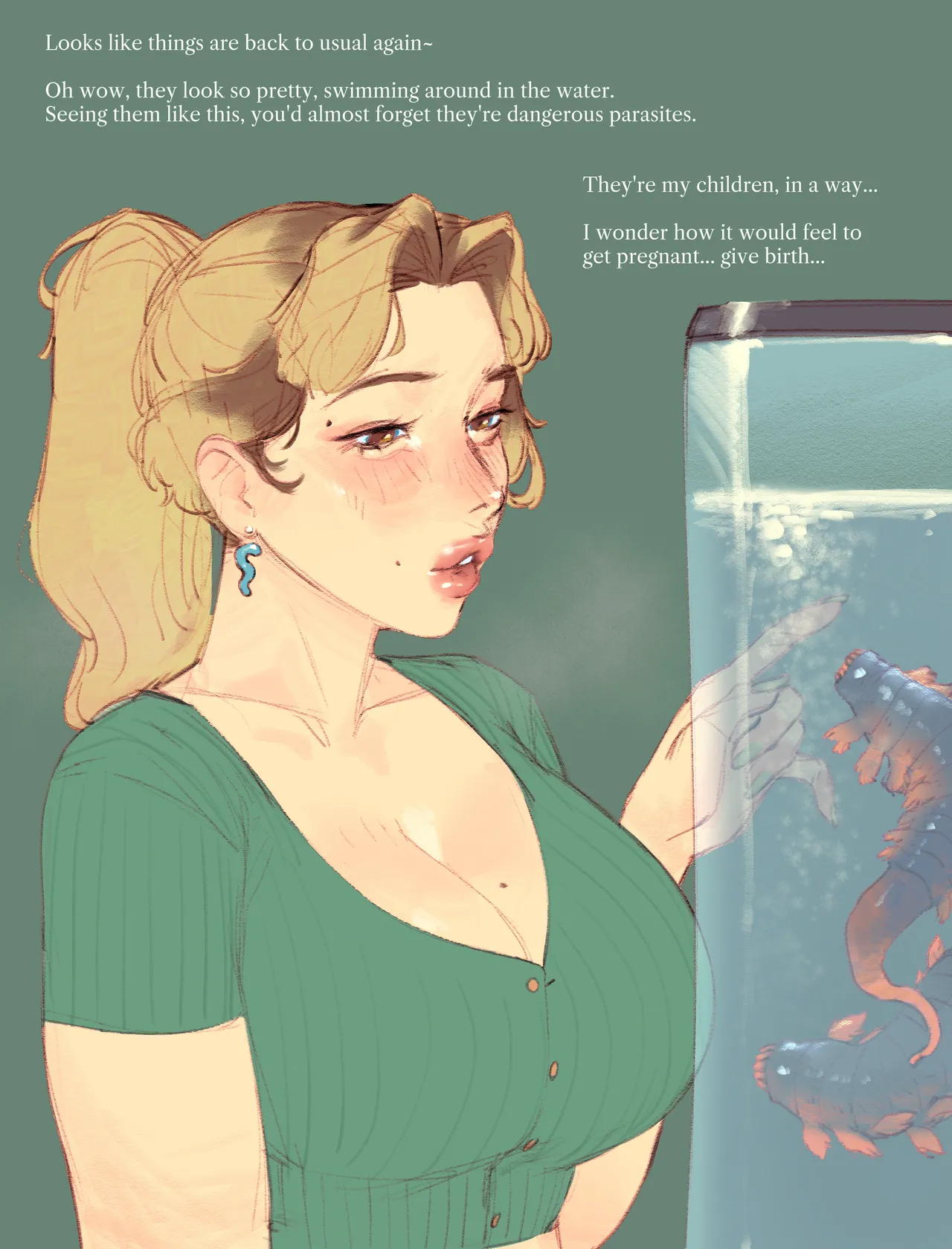 My Wife Births Worms from...  + Extras page 9 full