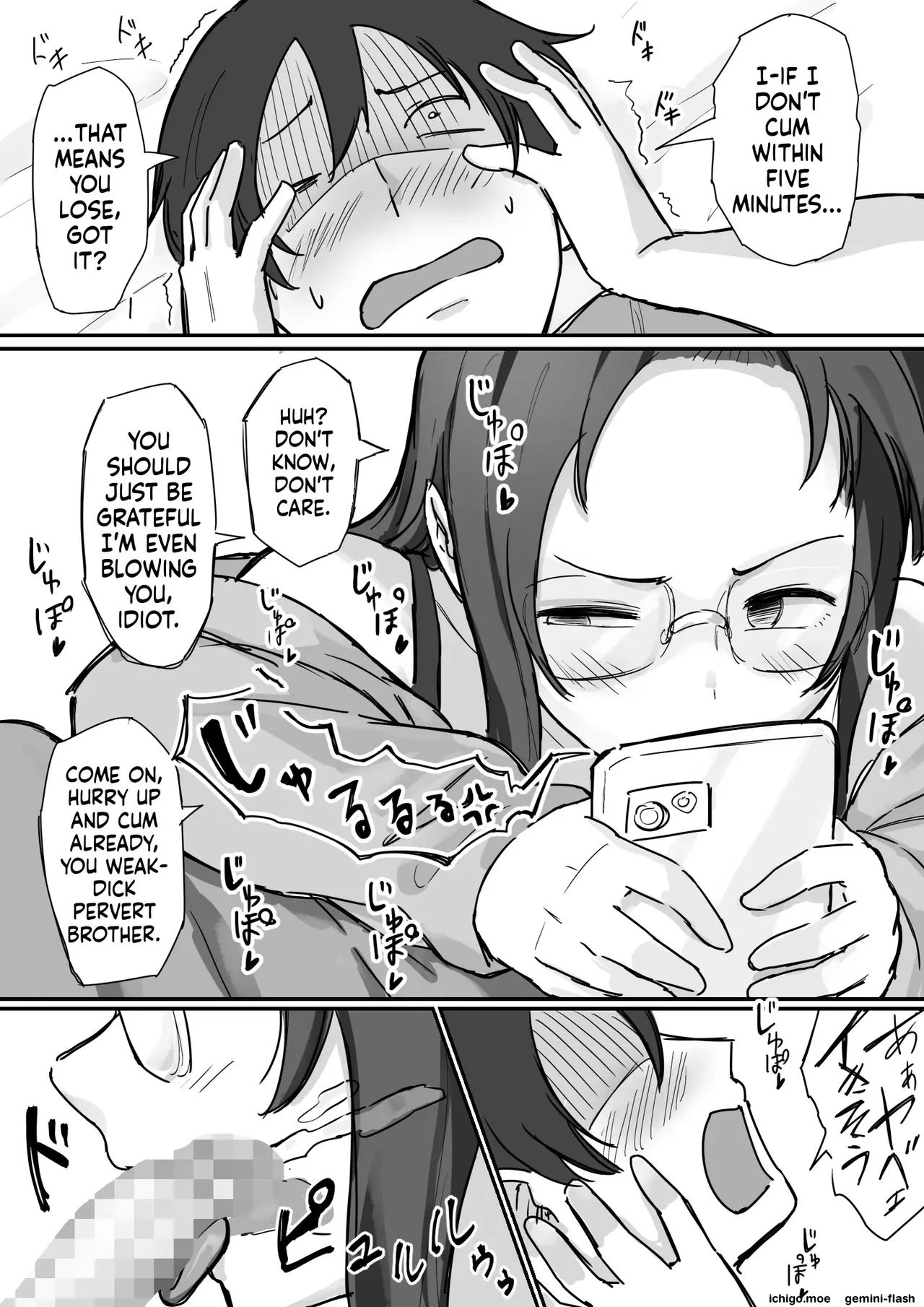 How to Practice Sex with My Bratty Younger Sister Who Has a Boyfriend | Kareshi Mochi de Namaiki na Imouto to Sex no Renshuu suru Houhou page 4 full