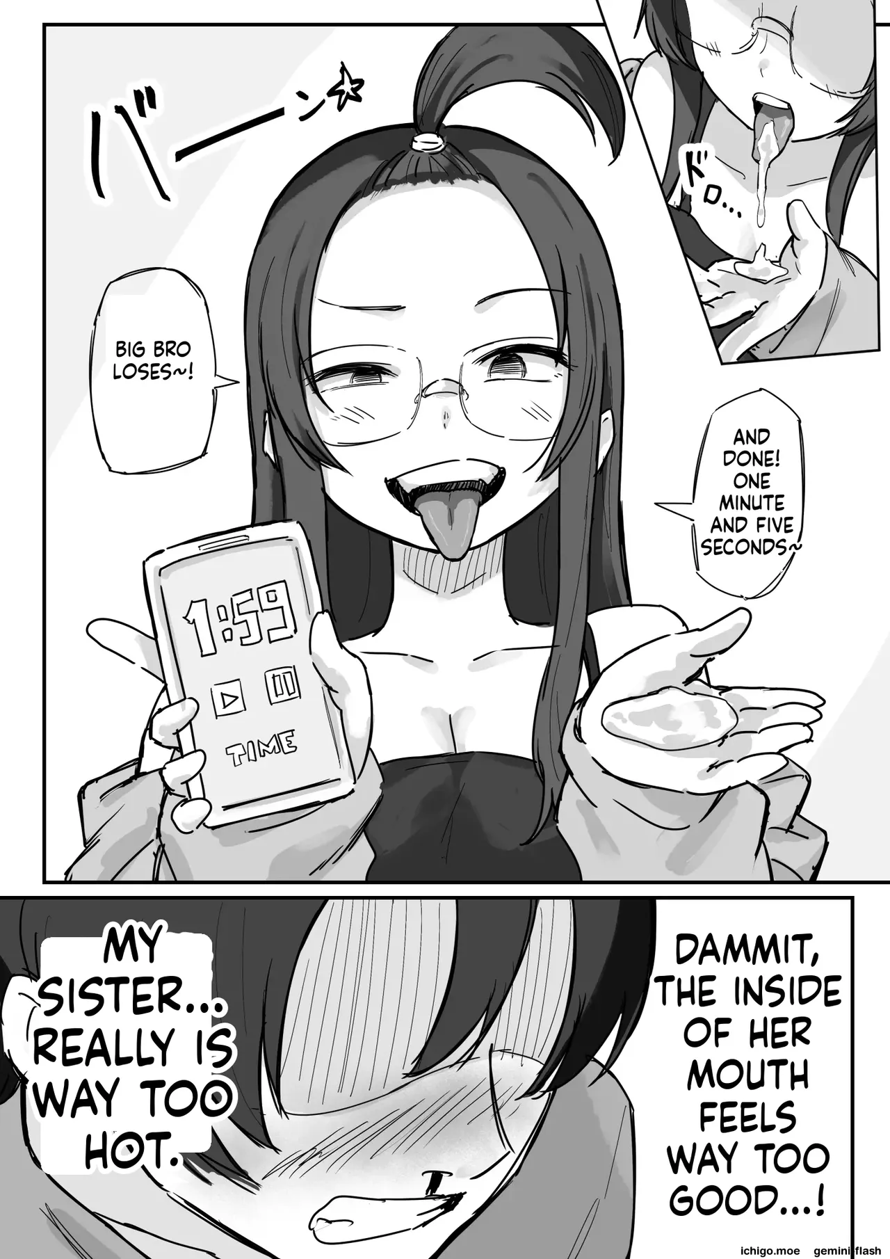 How to Practice Sex with My Bratty Younger Sister Who Has a Boyfriend | Kareshi Mochi de Namaiki na Imouto to Sex no Renshuu suru Houhou page 5 full