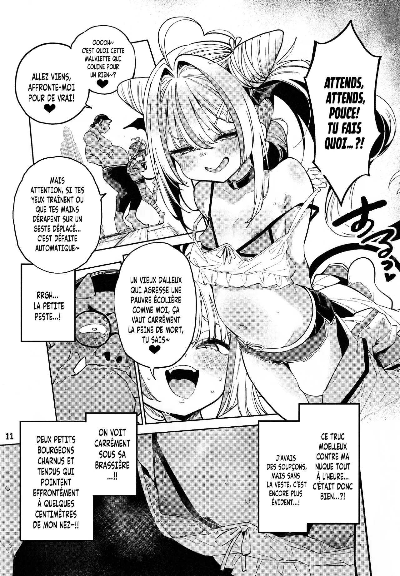 Yowayowa Chinpo Oji-san no Mesugaki Kouryakuho | Guide de dressage pour petite peste quand on est une couille molle! page 12 full