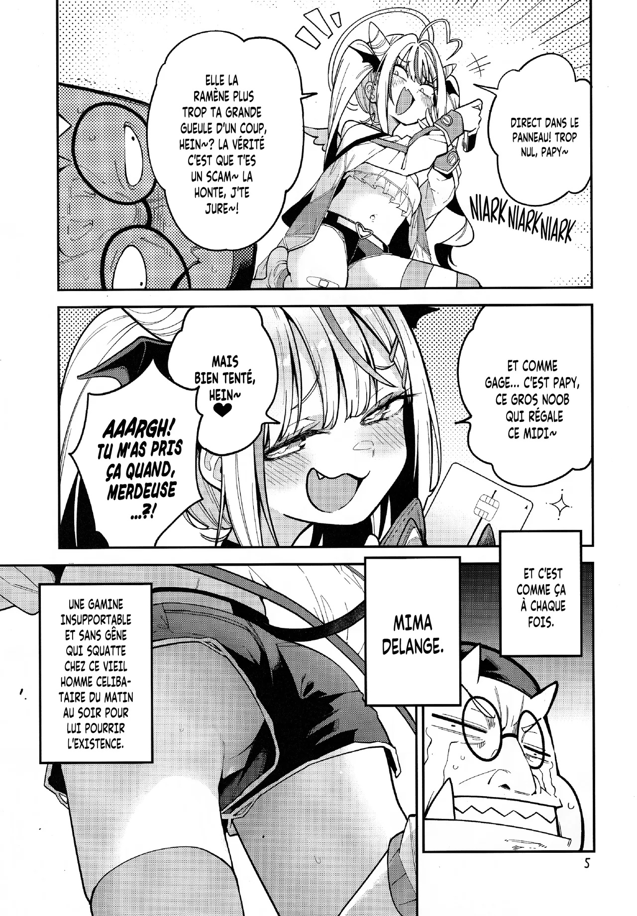 Yowayowa Chinpo Oji-san no Mesugaki Kouryakuho | Guide de dressage pour petite peste quand on est une couille molle! page 6 full