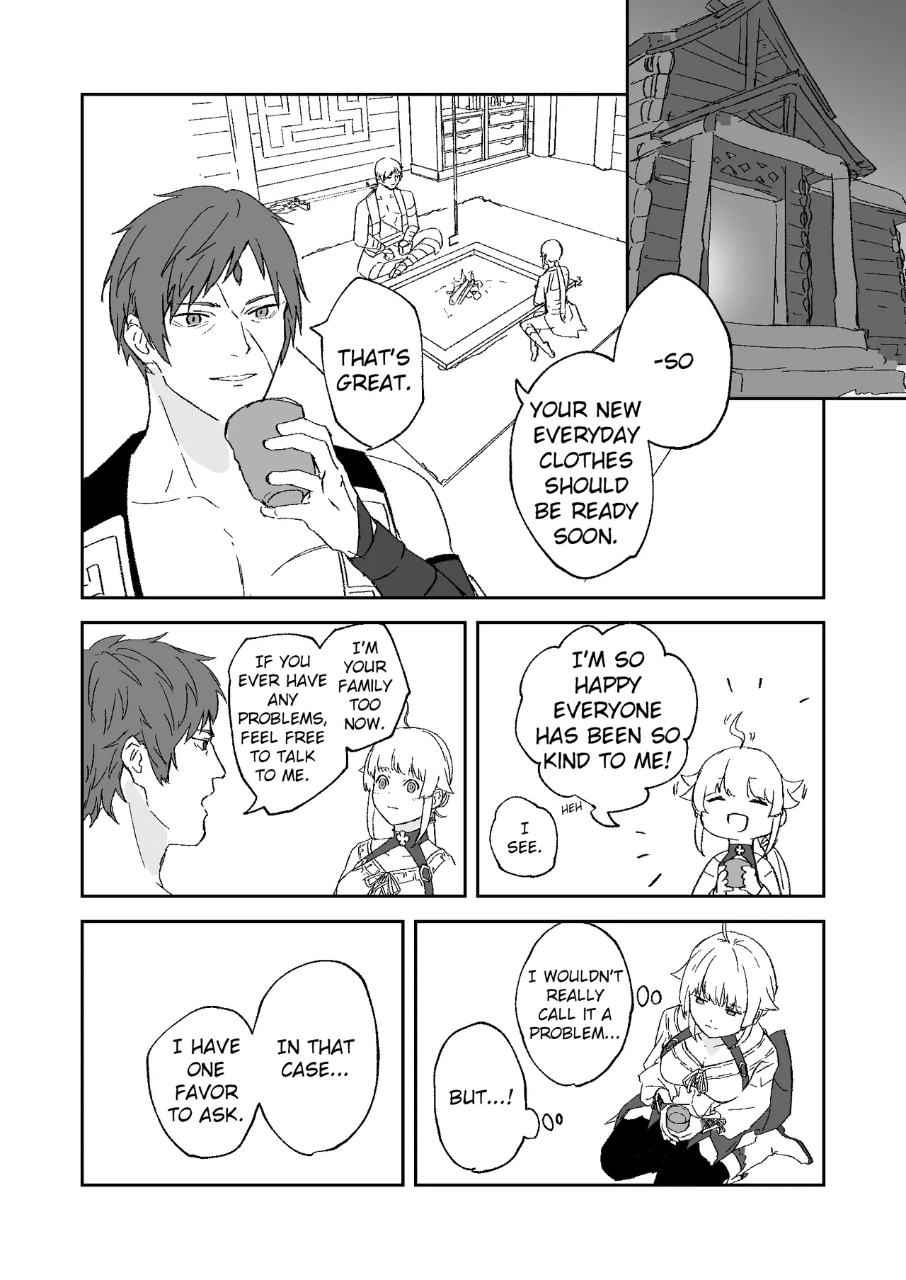 Shinkon no Norun-chan ga ganbaritai o-hanashi desu | A story about Norn-chan trying her best as a newlywed page 2 full