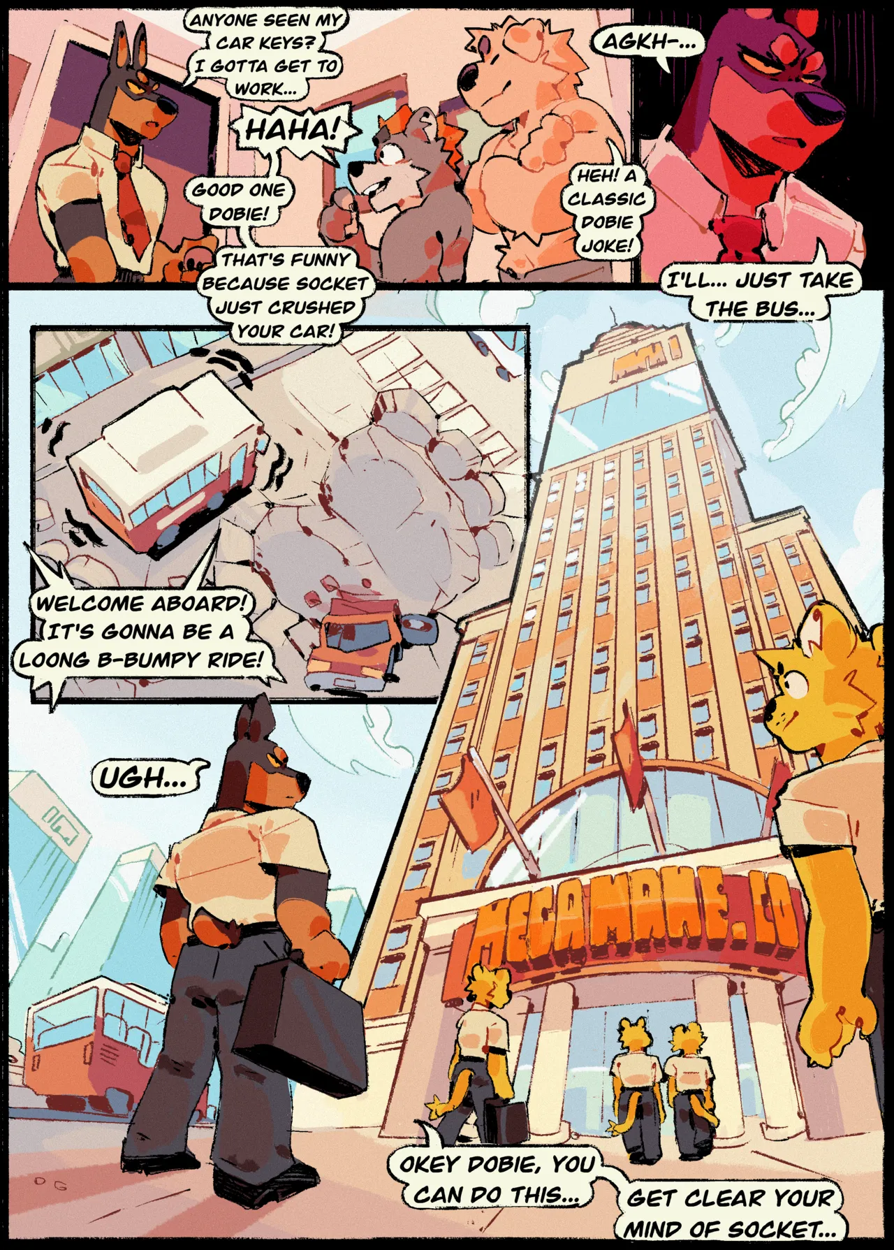 My Giant Boyfriend Issue 3 page 3 full