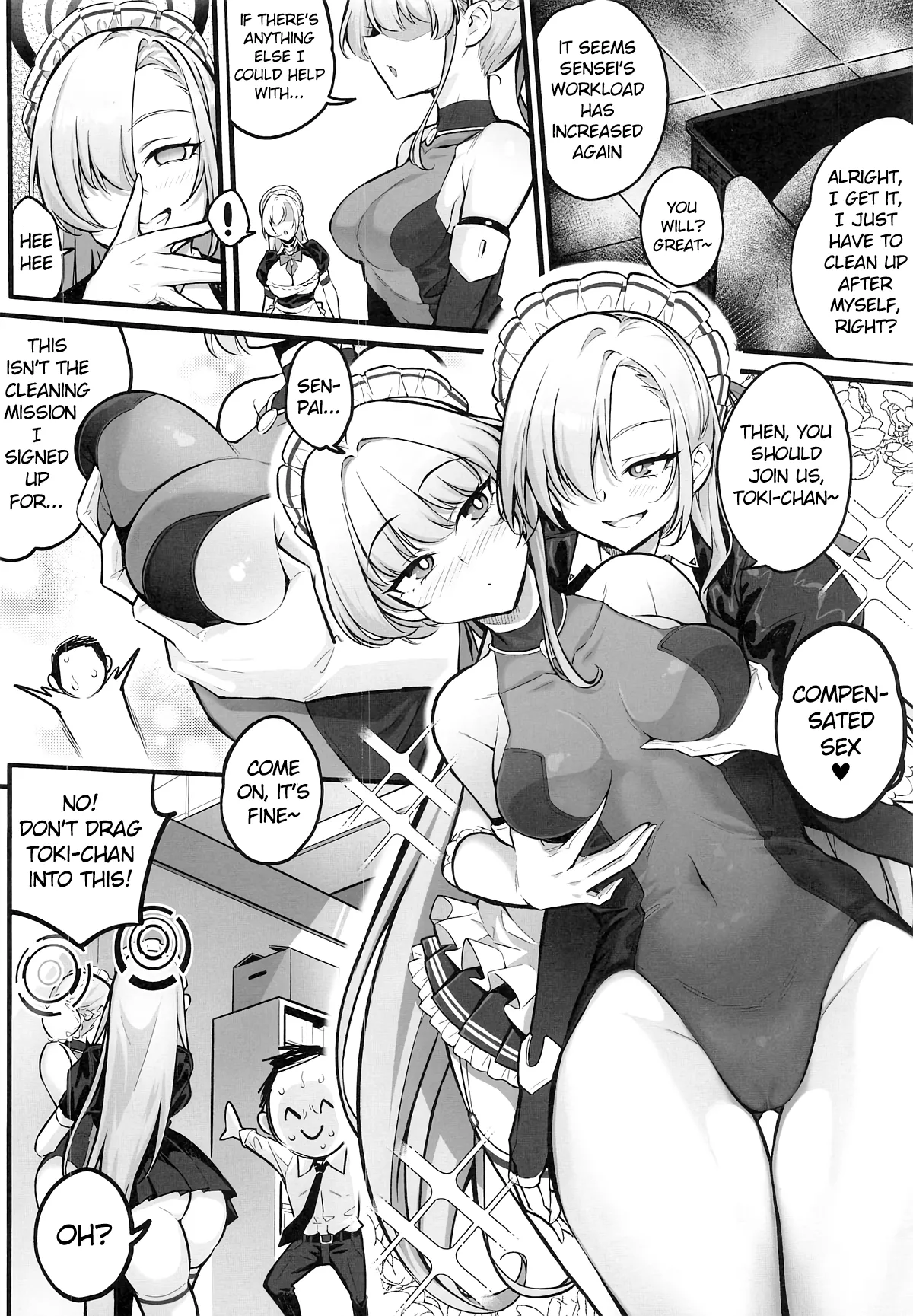 C&C no Buin to... Ii Koto Shichau | Doing Something Lewd... With C&C Members page 6 full