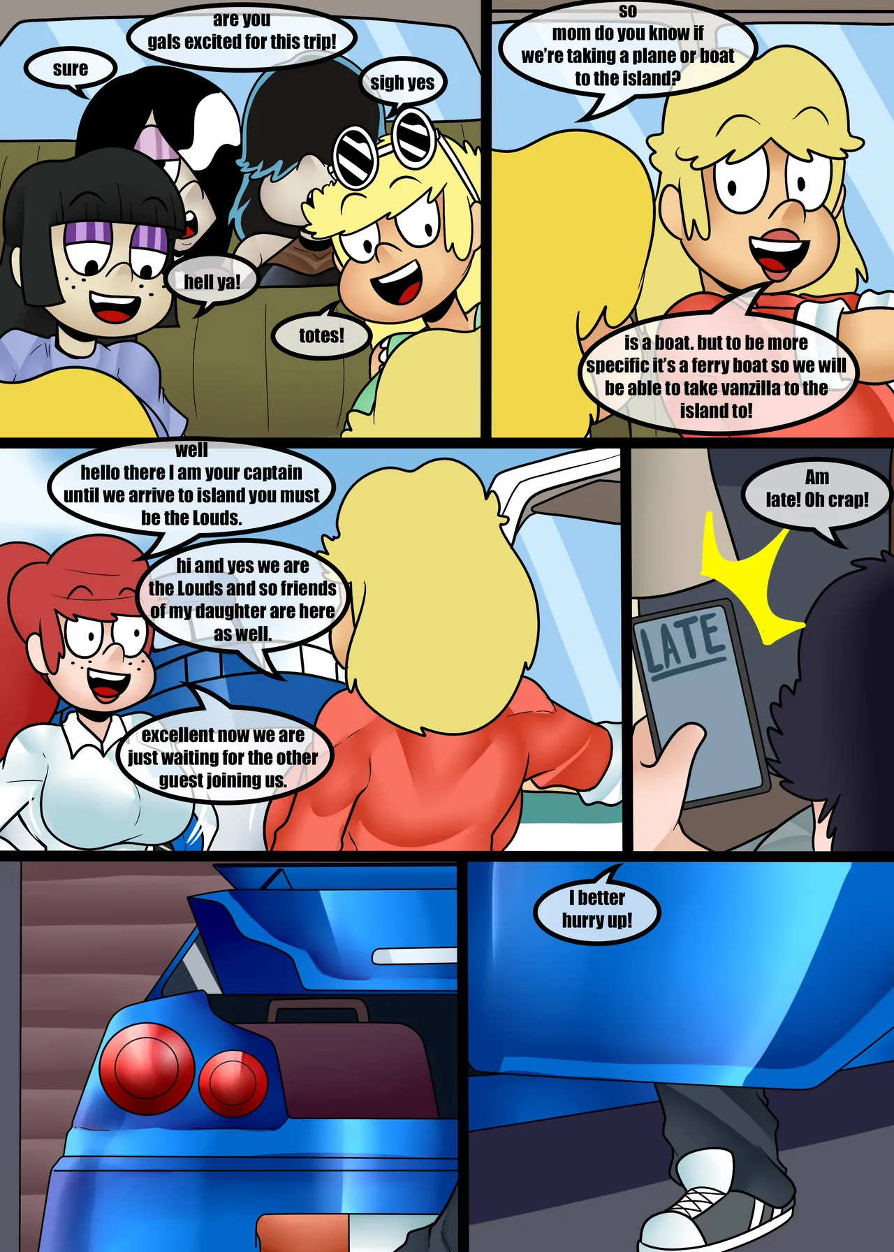 Loud Island  ongoing page 5 full