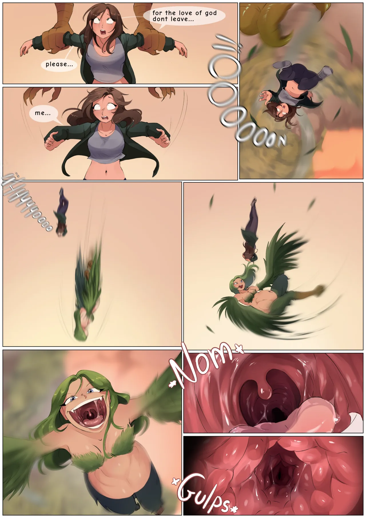 Creature Vore Saga: Harpy Chapter page 11 full