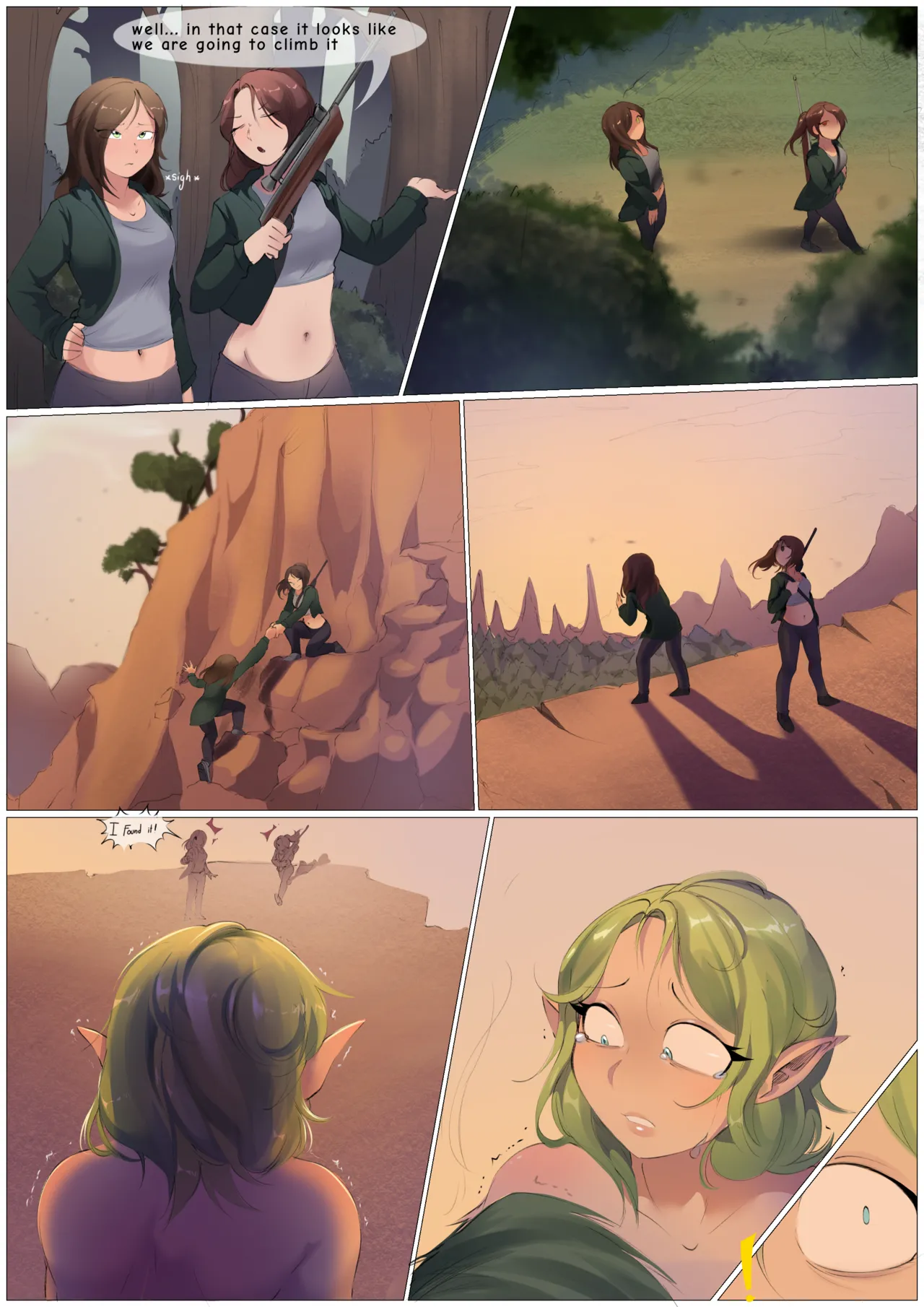 Creature Vore Saga: Harpy Chapter page 3 full