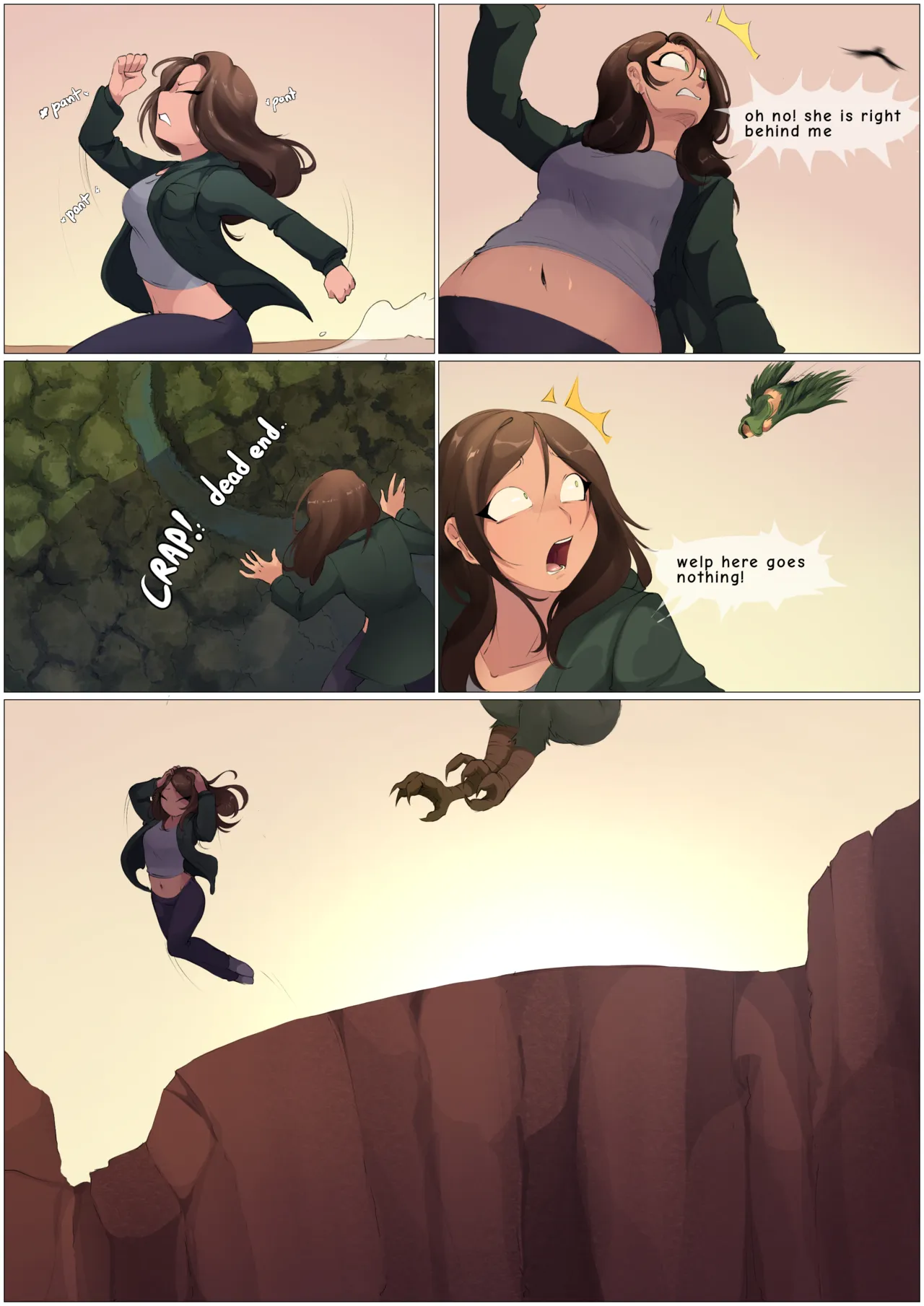 Creature Vore Saga: Harpy Chapter page 9 full