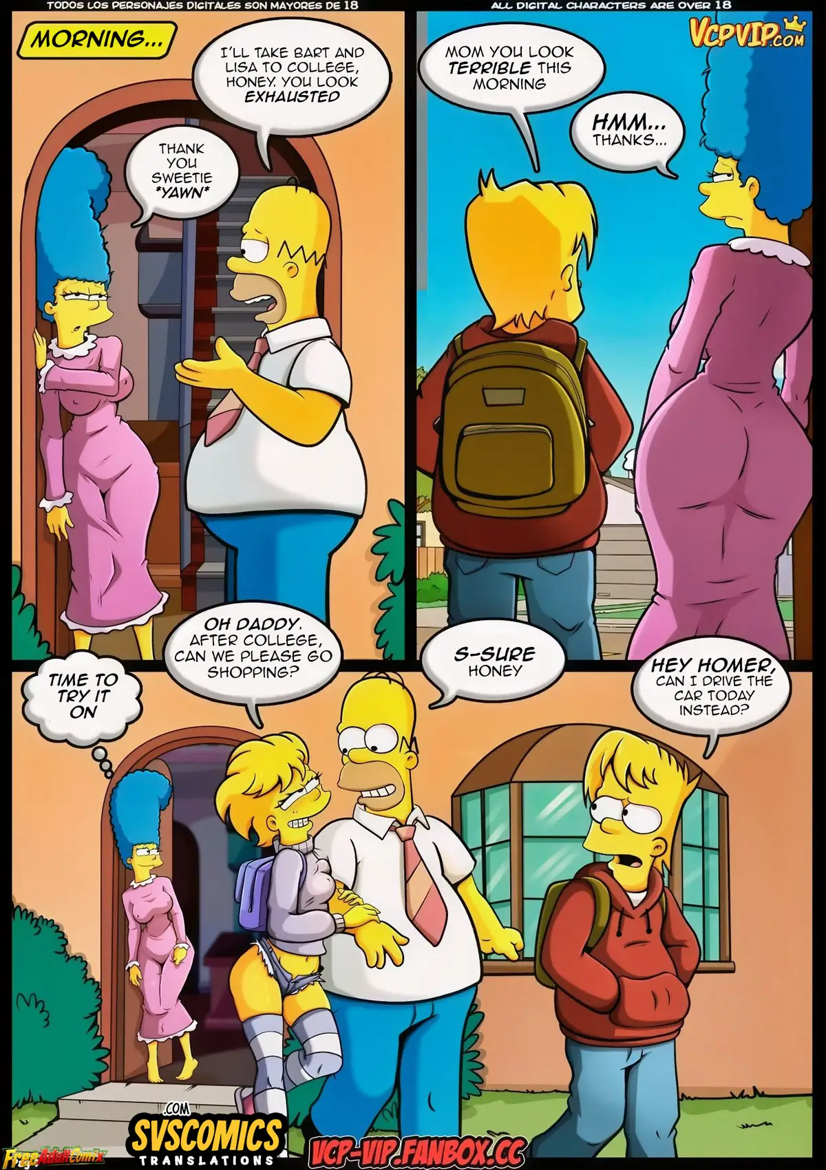 The Simpsons- HORNY MOM MARGE page 10 full